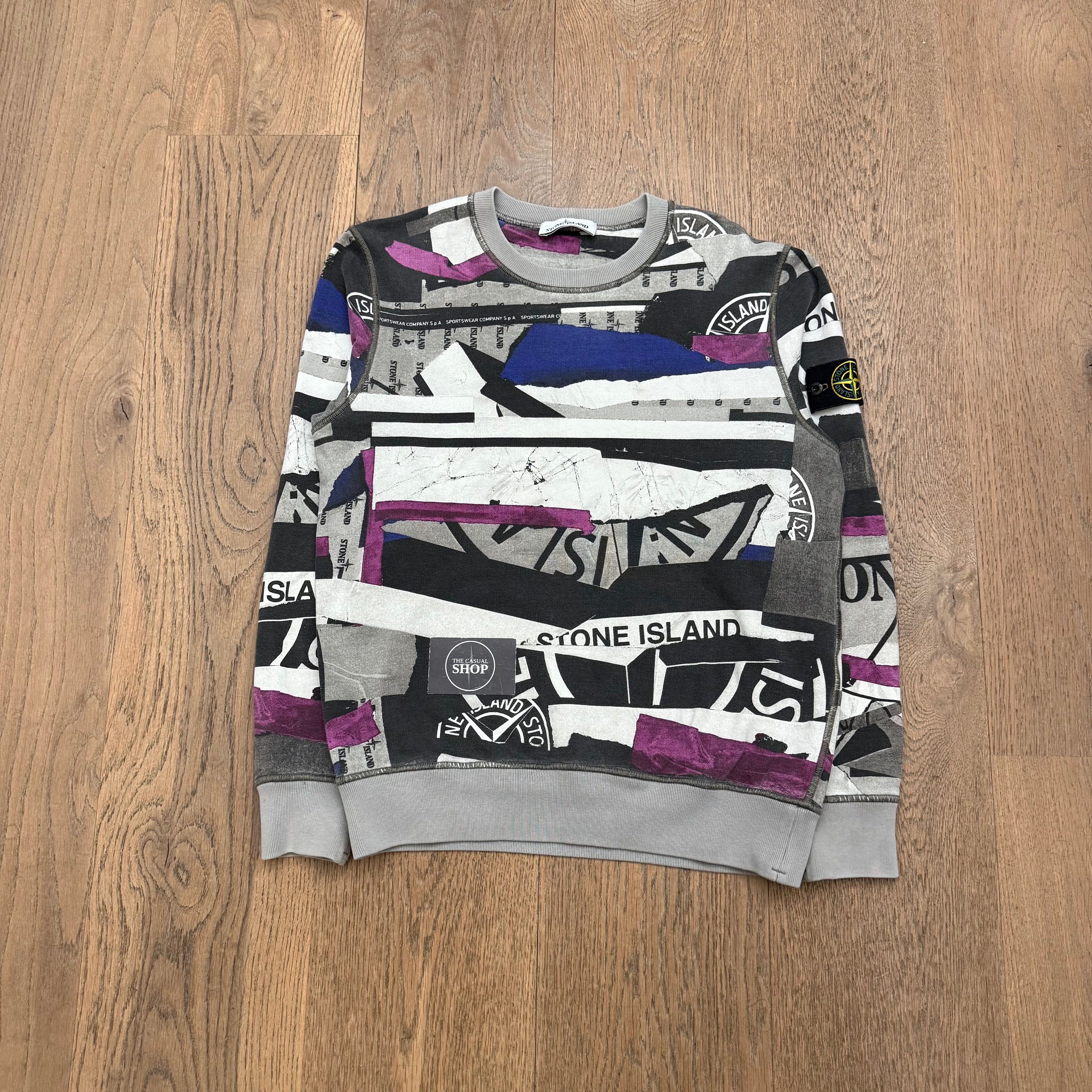 Stone Island printed graphic sweater - S