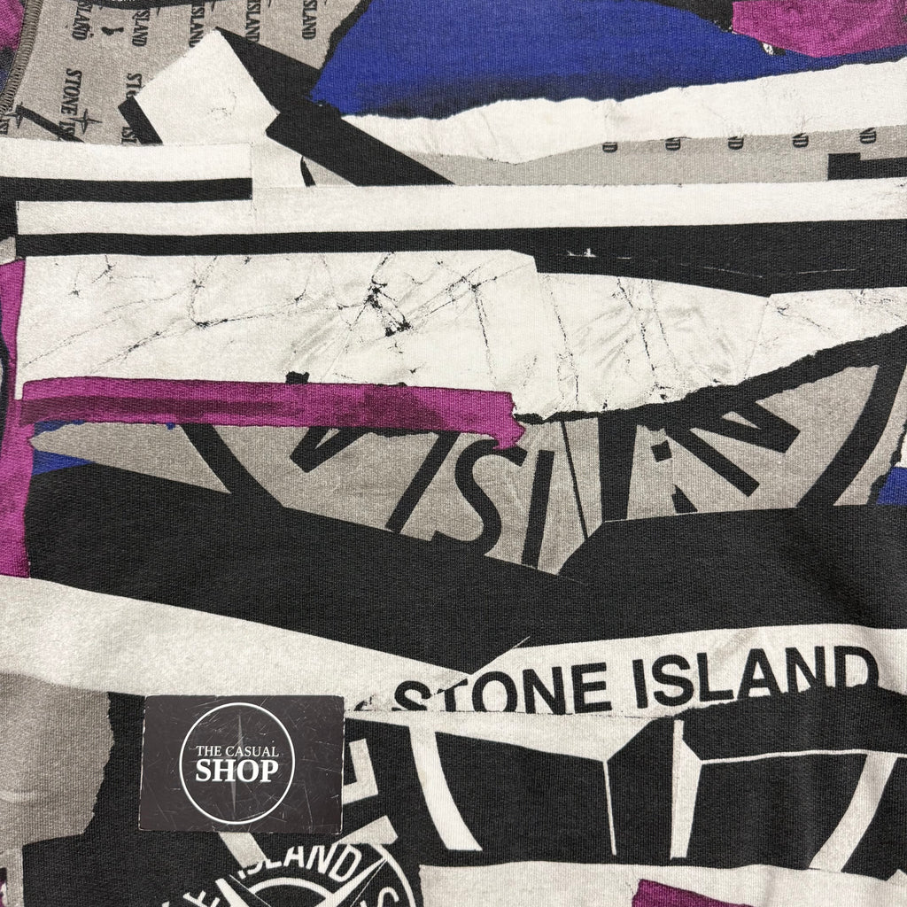 Stone Island printed graphic sweater - S