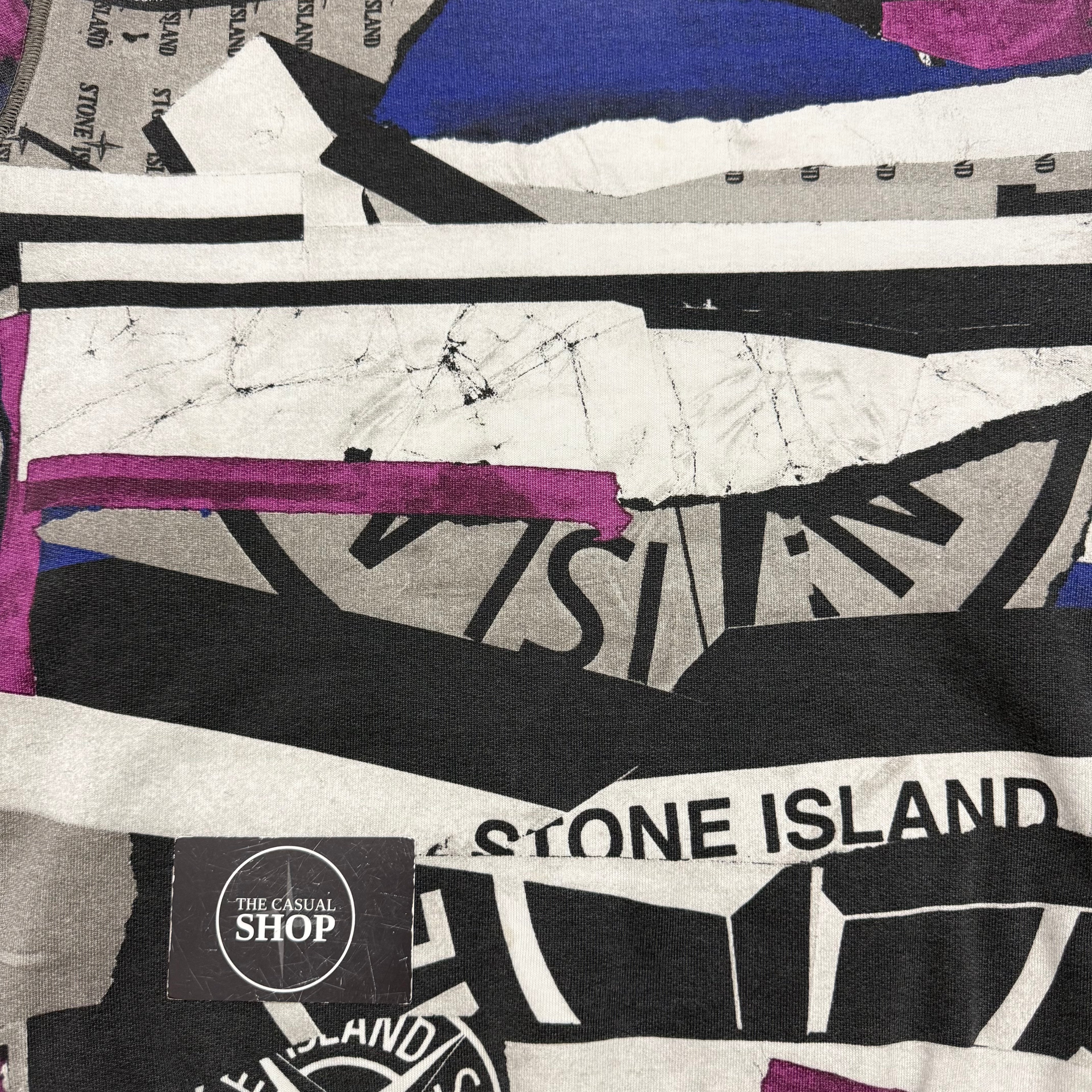 Stone Island printed graphic sweater - S