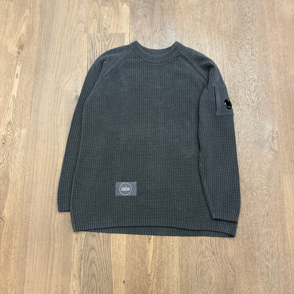CP Company cotton waffle lens knit - XXL