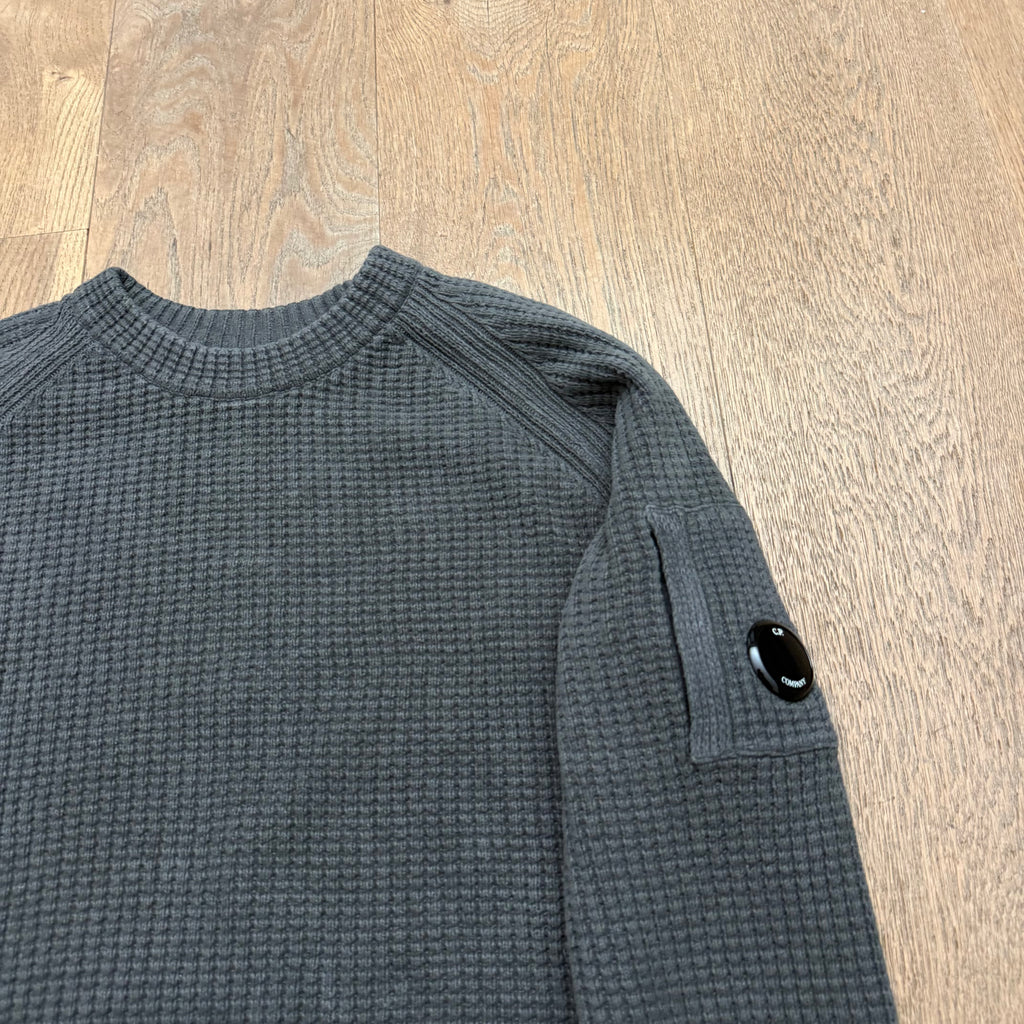 CP Company cotton waffle lens knit - XXL