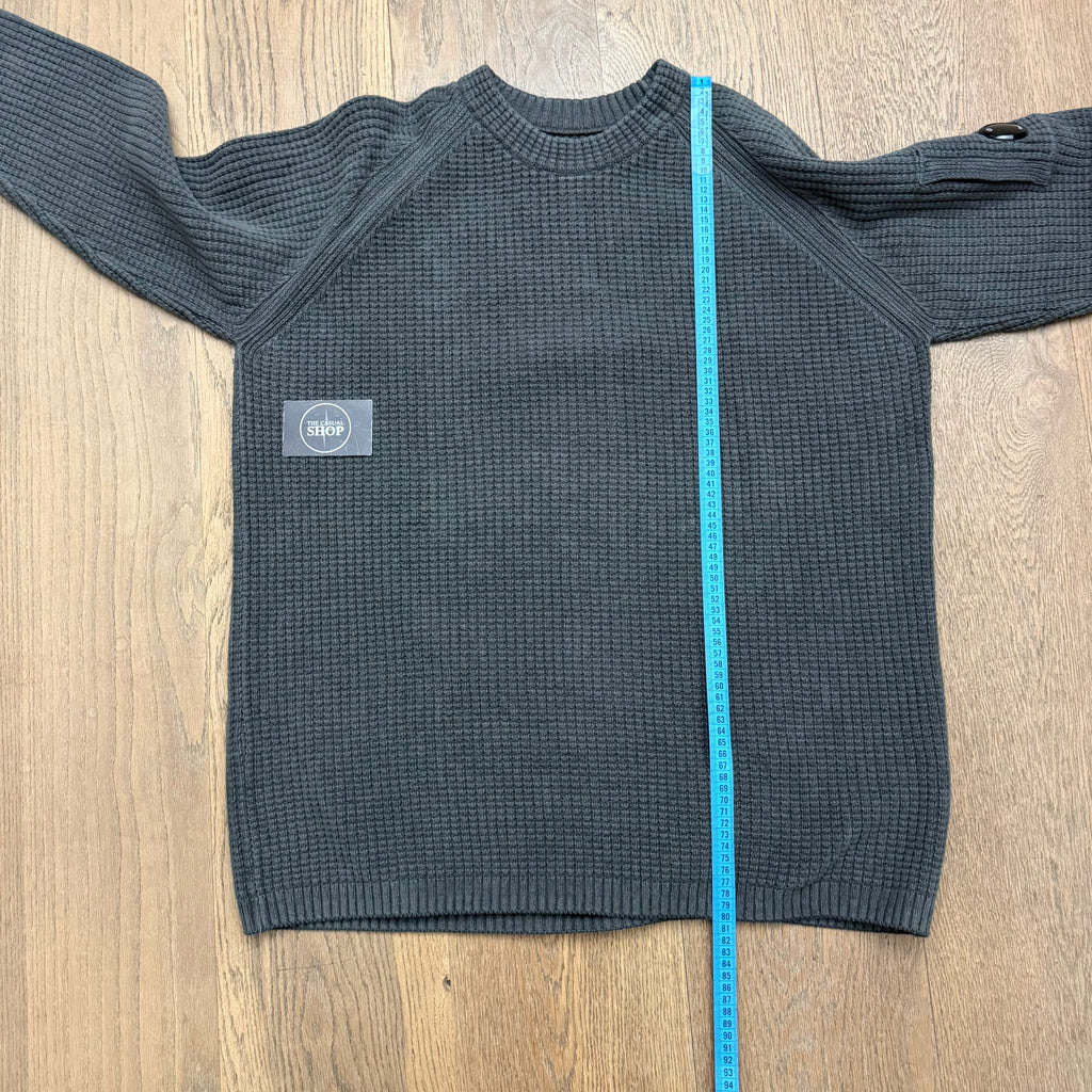 CP Company cotton waffle lens knit - XXL