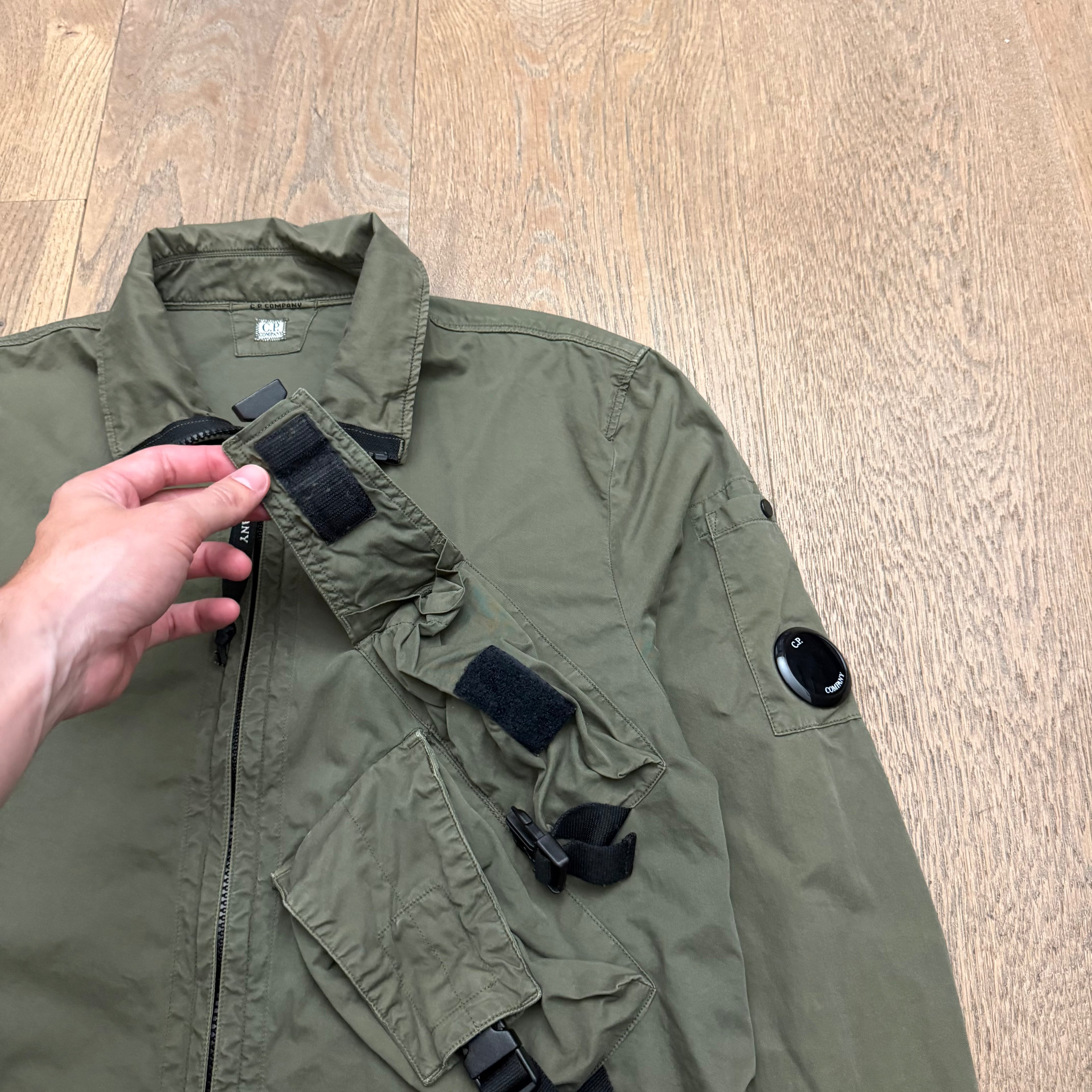 CP Company military pockets overshirts - M