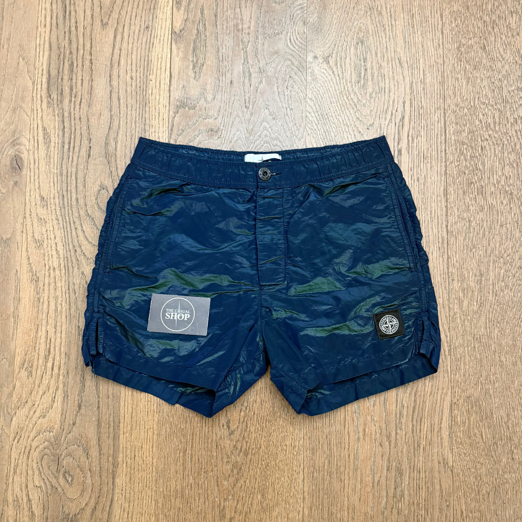 Stone Island nylon metal weft swim short - S
