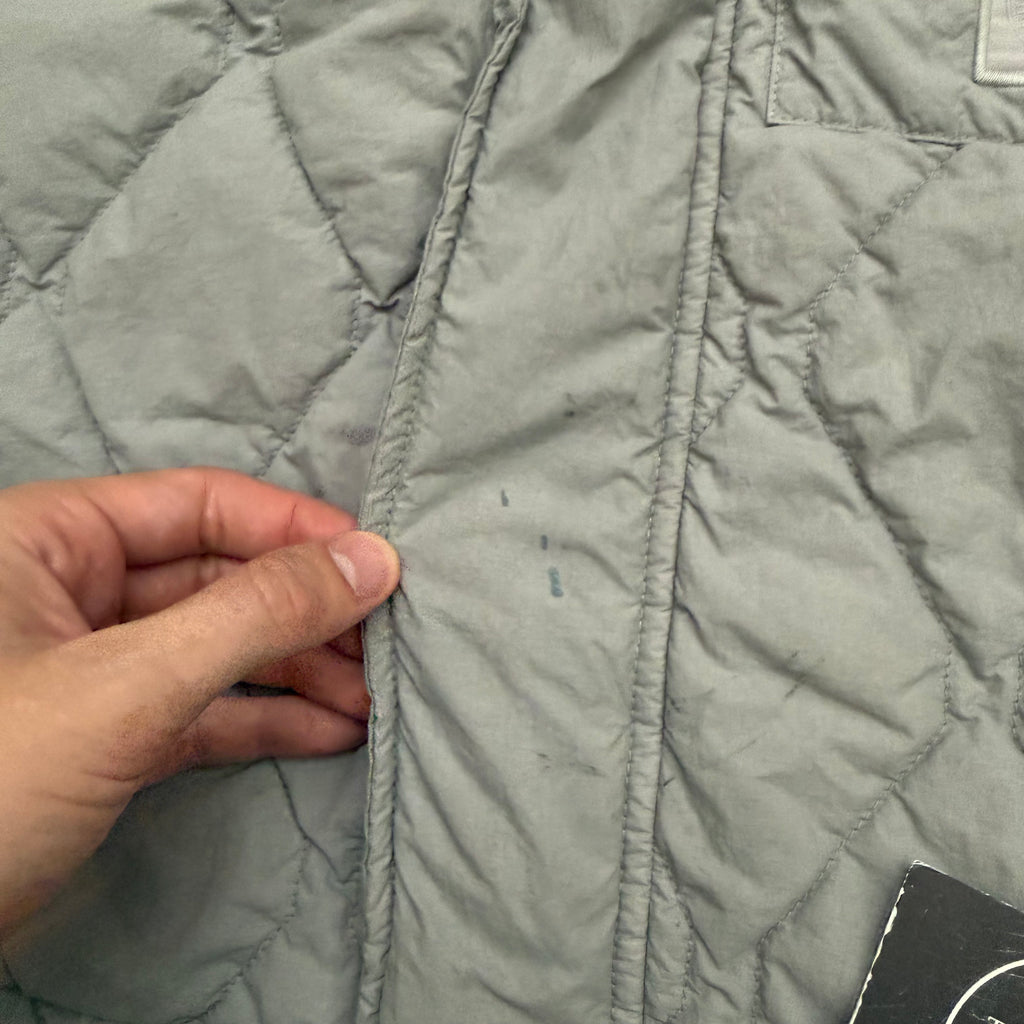 Stone Island nylon smerigliato ghost piece gilet - S
