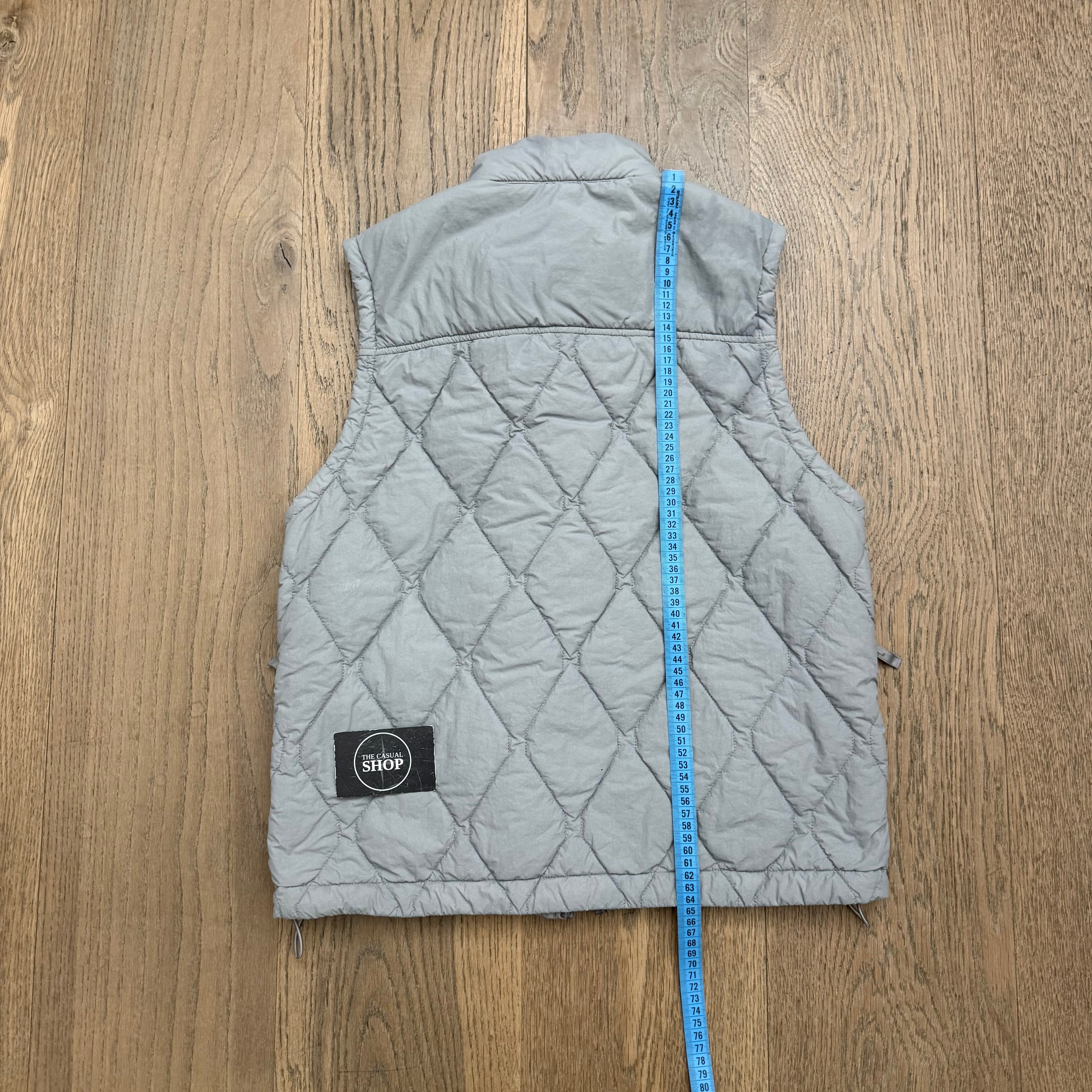Stone Island nylon smerigliato ghost piece gilet - S