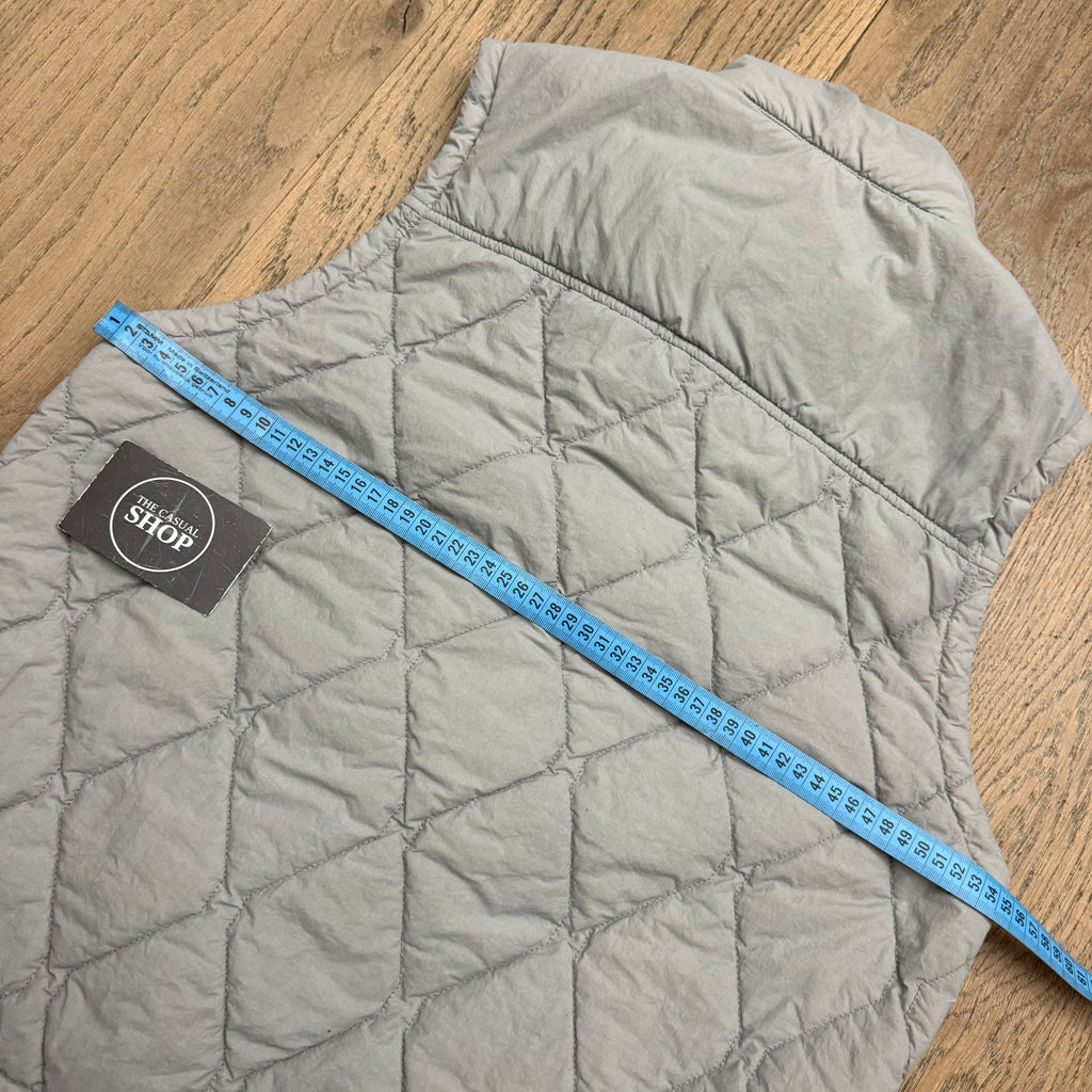 Stone Island nylon smerigliato ghost piece gilet - S