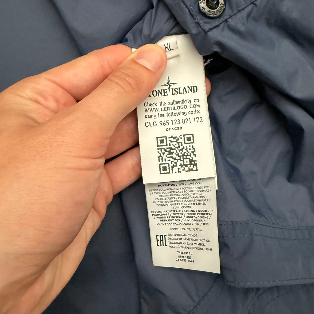 Stone Island skin touch nylon-tc jacket - XL