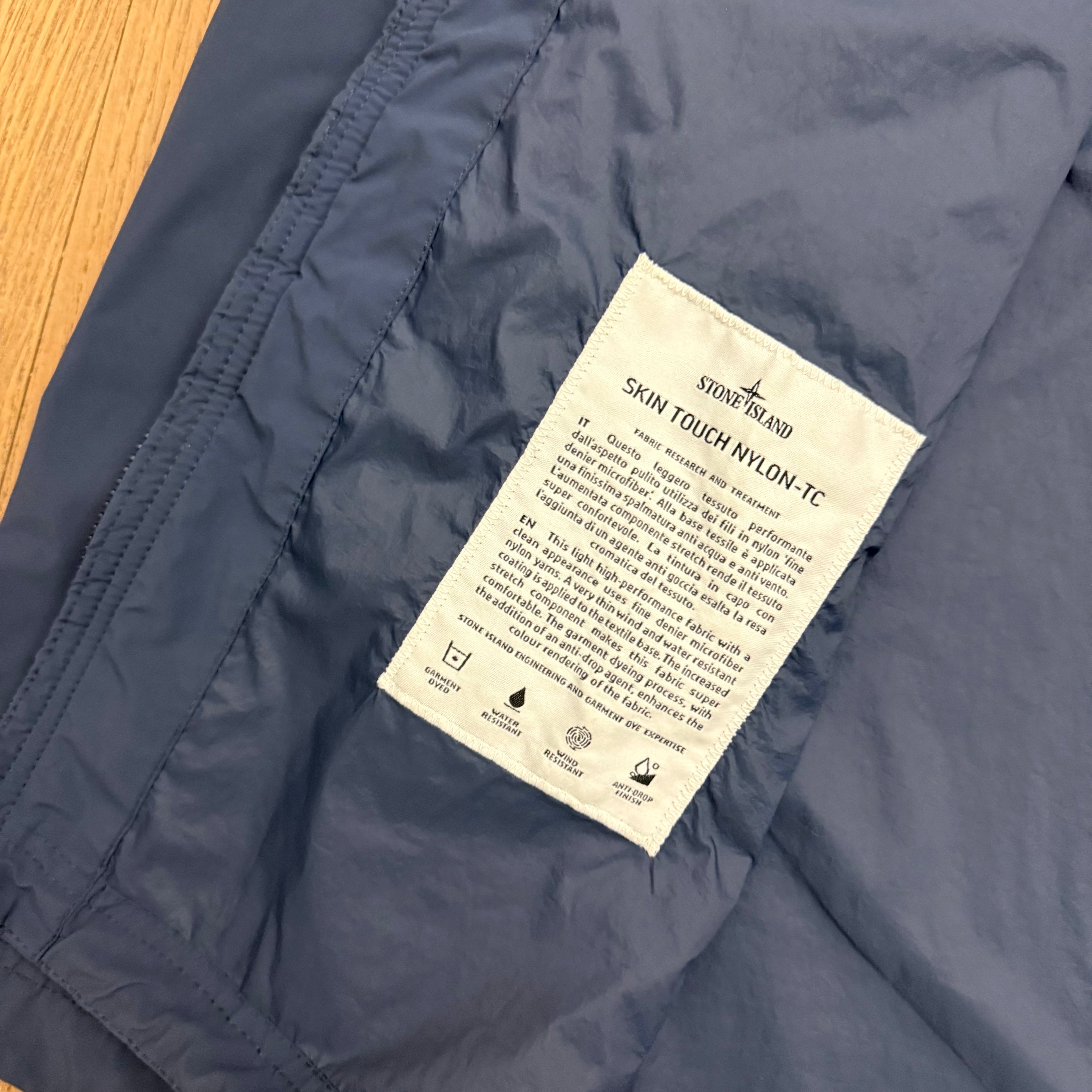 Stone Island skin touch nylon-tc jacket - XL