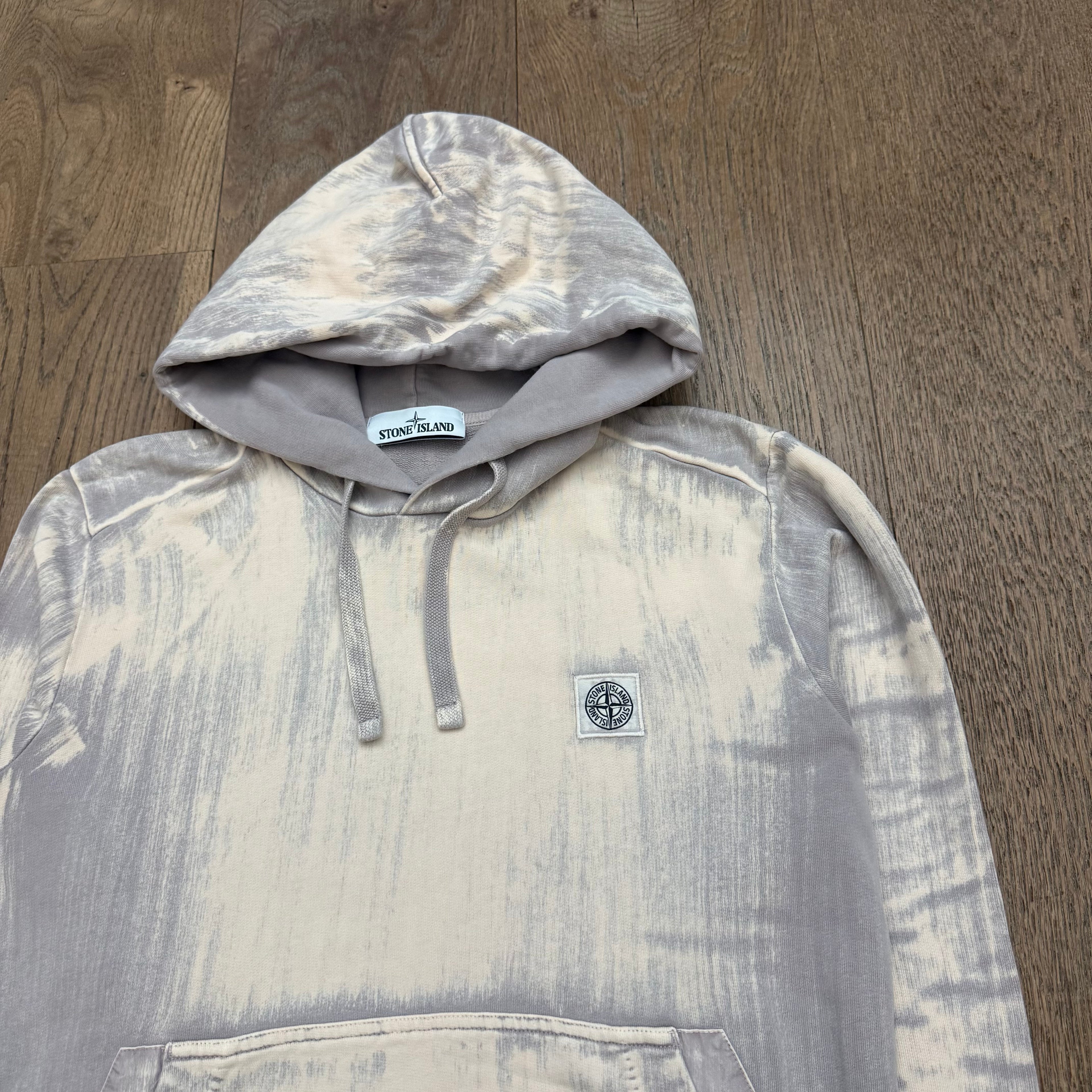 Stone Island hand brushed hoodie - S