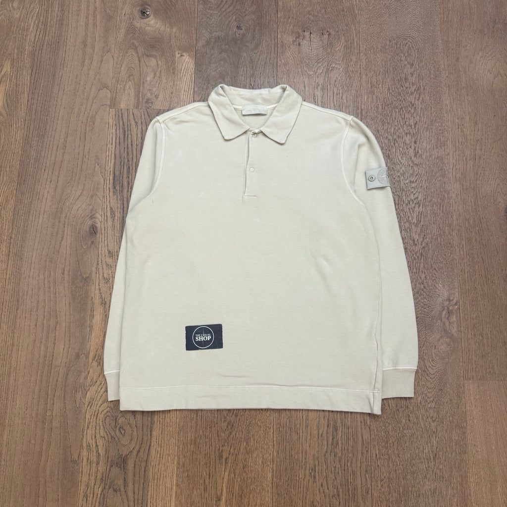 Stone Island 1/4 button ghost sweater - XL