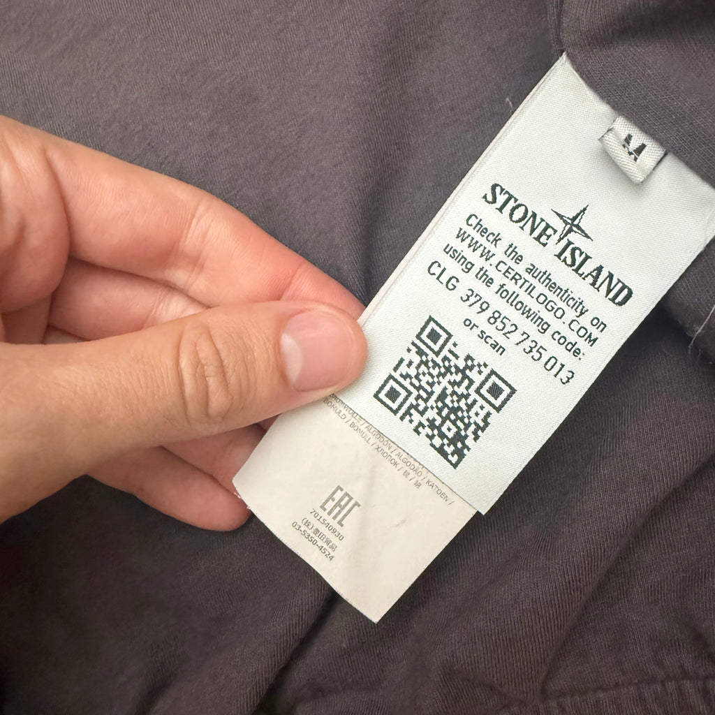 Stone Island garment dyed crinkle reps ny jacket - M