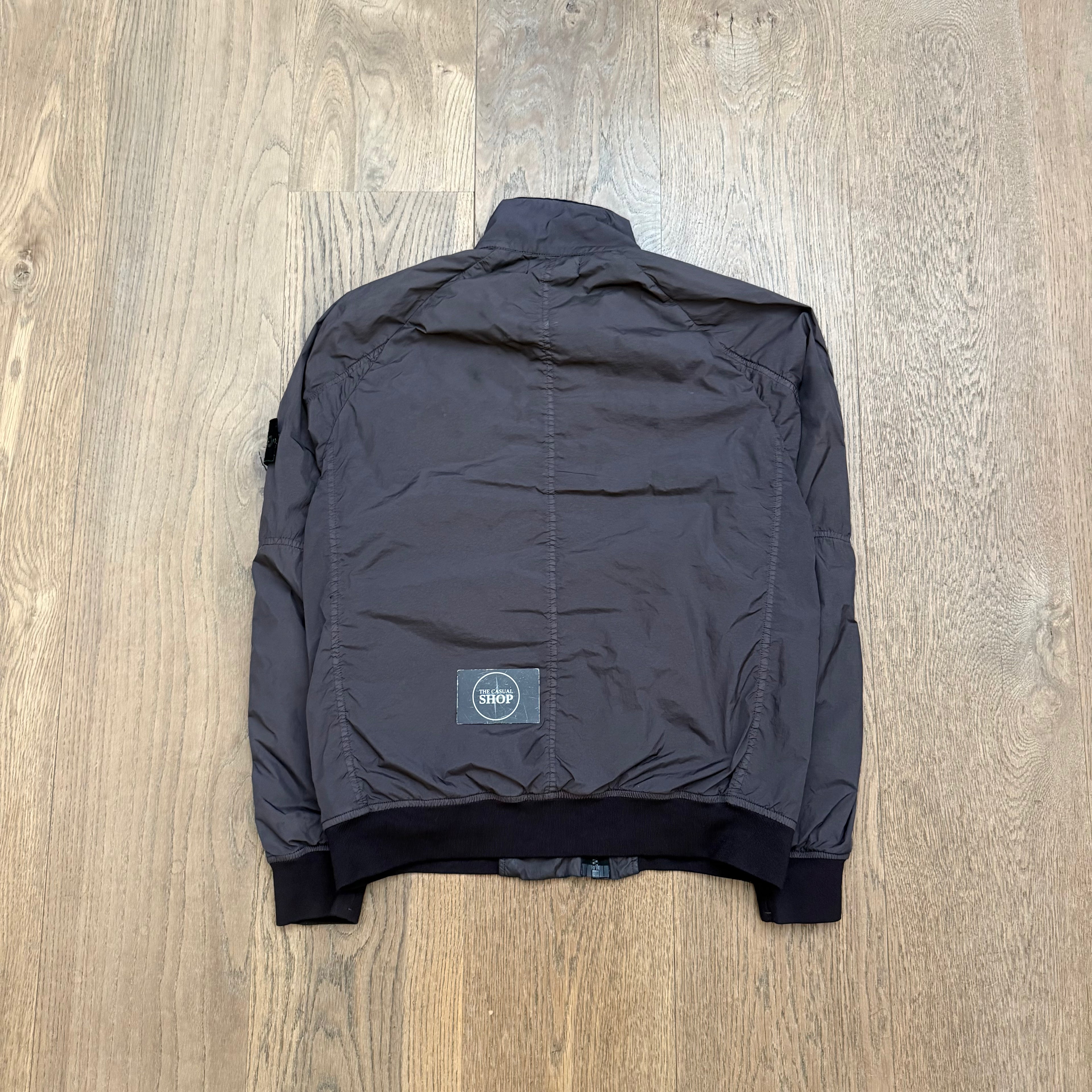 Stone Island garment dyed crinkle reps ny jacket - M