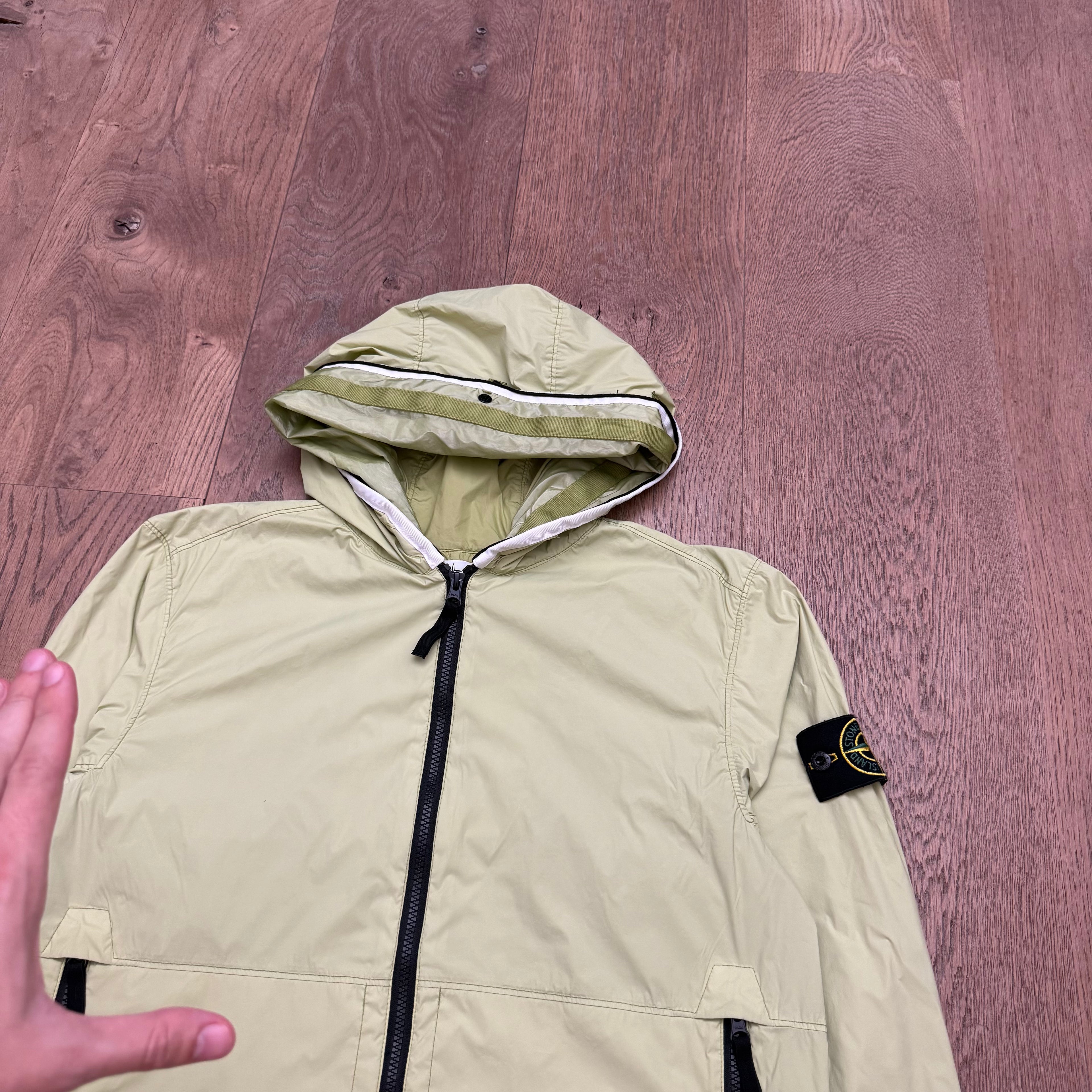 Stone Island skin touch nylon-tc jacket - S