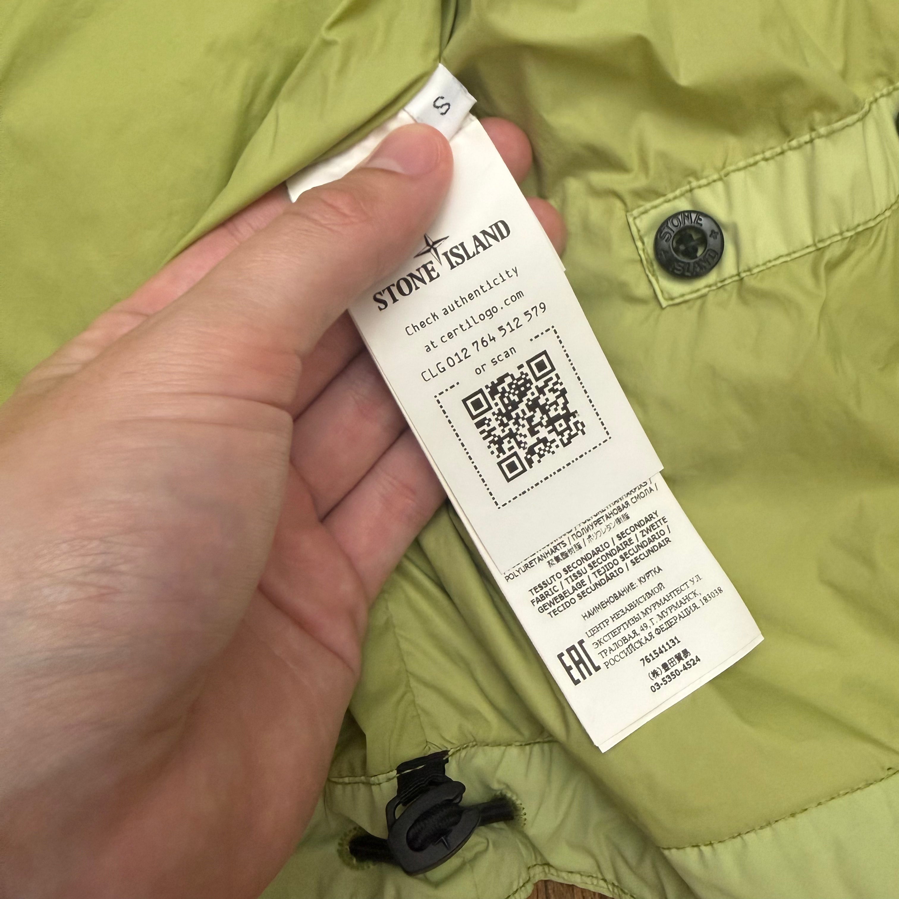 Stone Island skin touch nylon-tc jacket - S