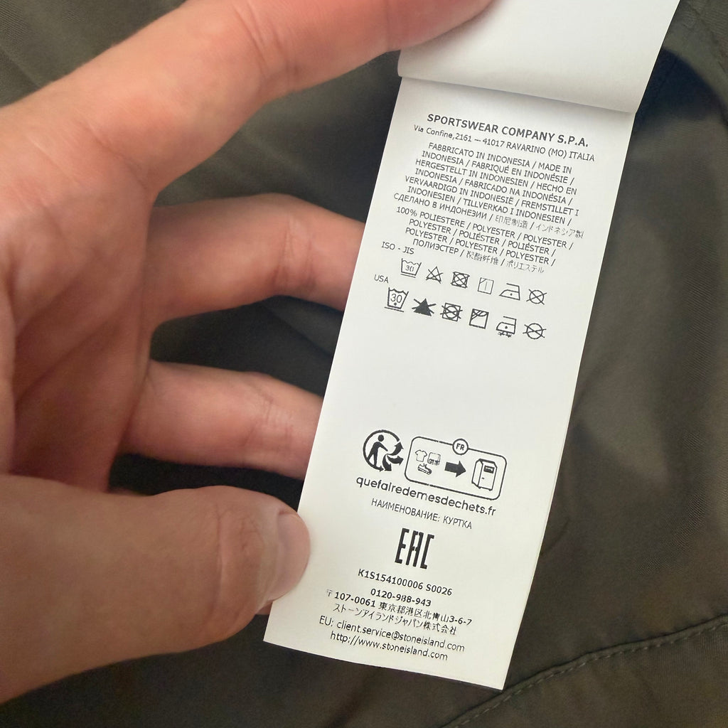 Stone Island micro twill jacket - XL