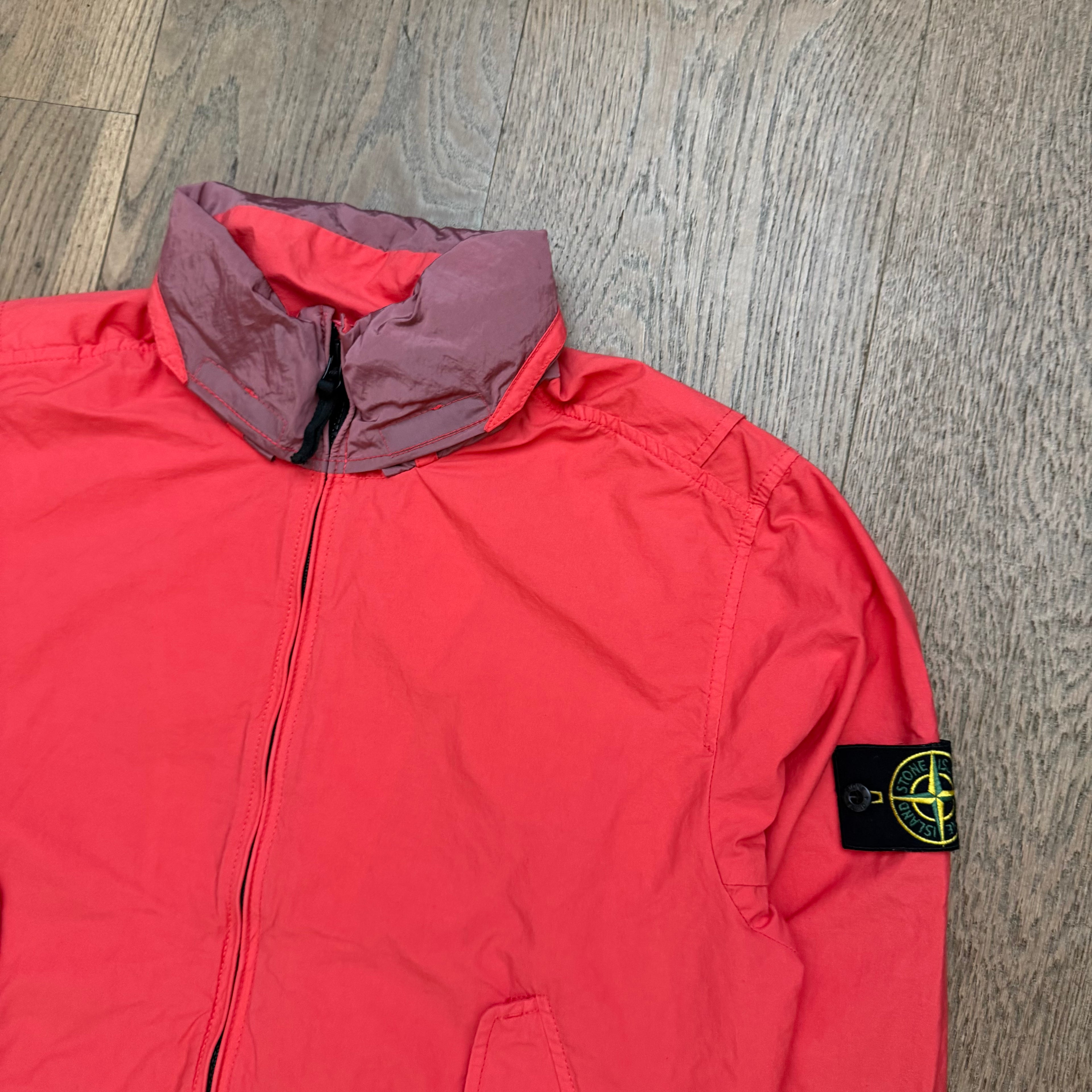 Stone Island light cotton nylon twill jacket - L