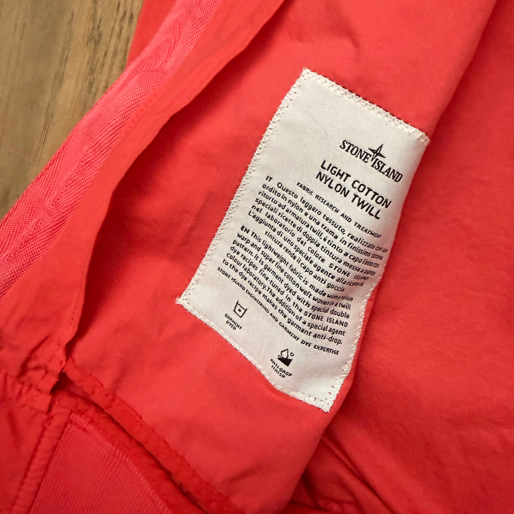 Stone Island light cotton nylon twill jacket - L