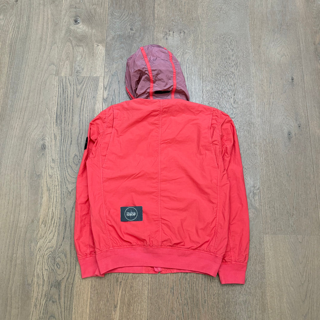 Stone Island light cotton nylon twill jacket - L