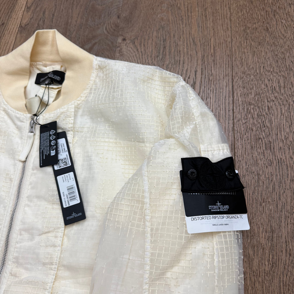 Stone Island distorted ripstop organza-tc jacket - XL