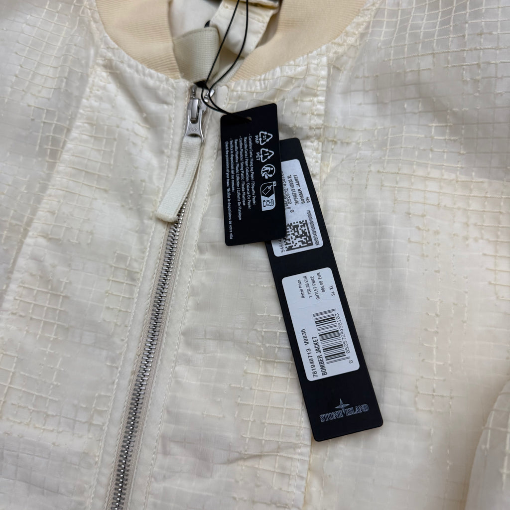 Stone Island distorted ripstop organza-tc jacket - XL