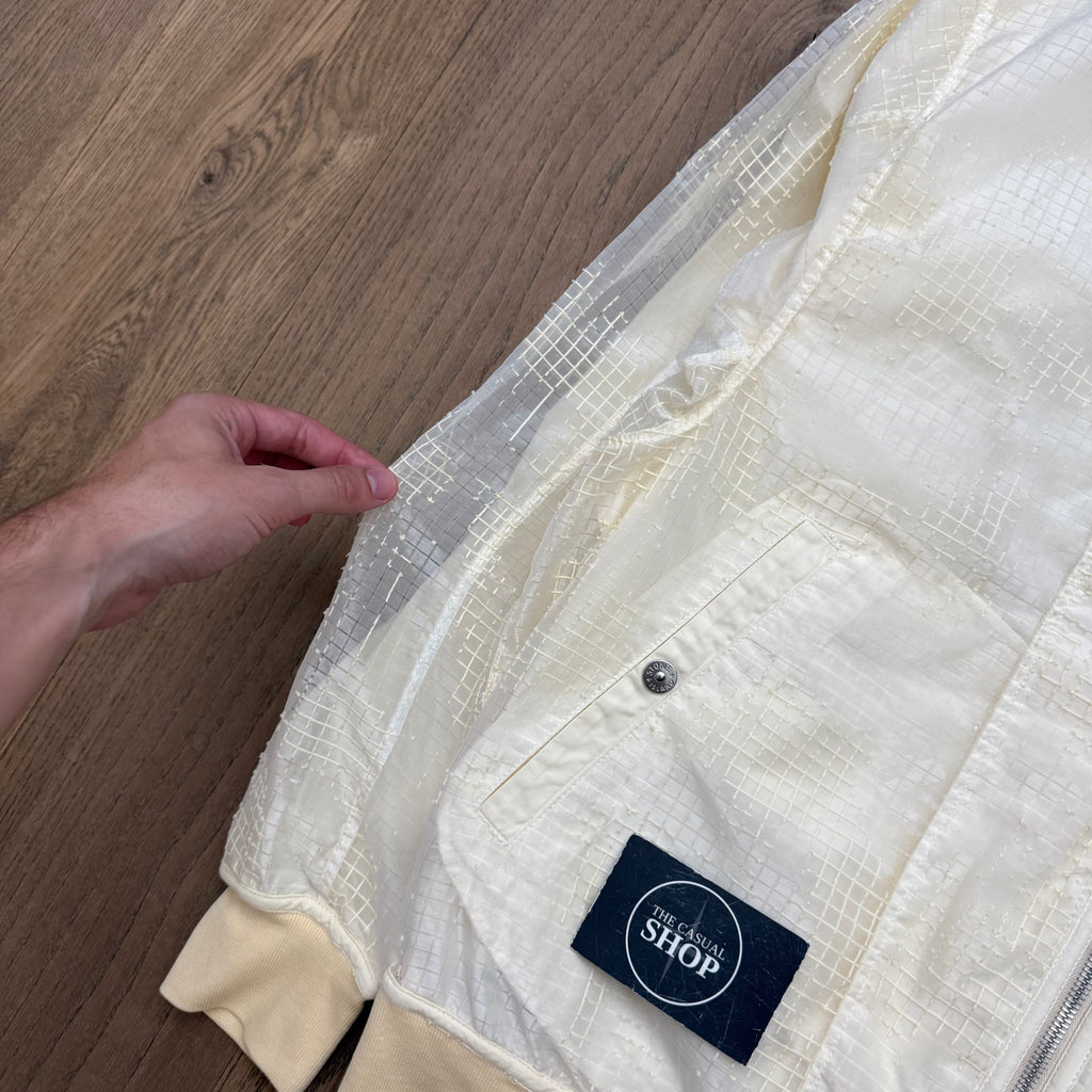 Stone Island distorted ripstop organza-tc jacket - XL