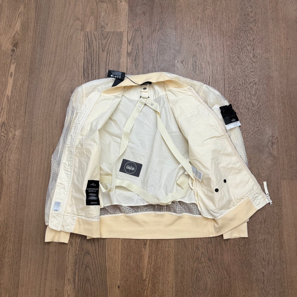 Stone Island distorted ripstop organza-tc jacket - XL