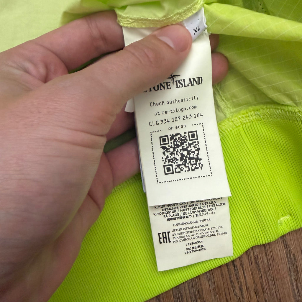 Stone Island nylon metal ripstop star jacket - XL
