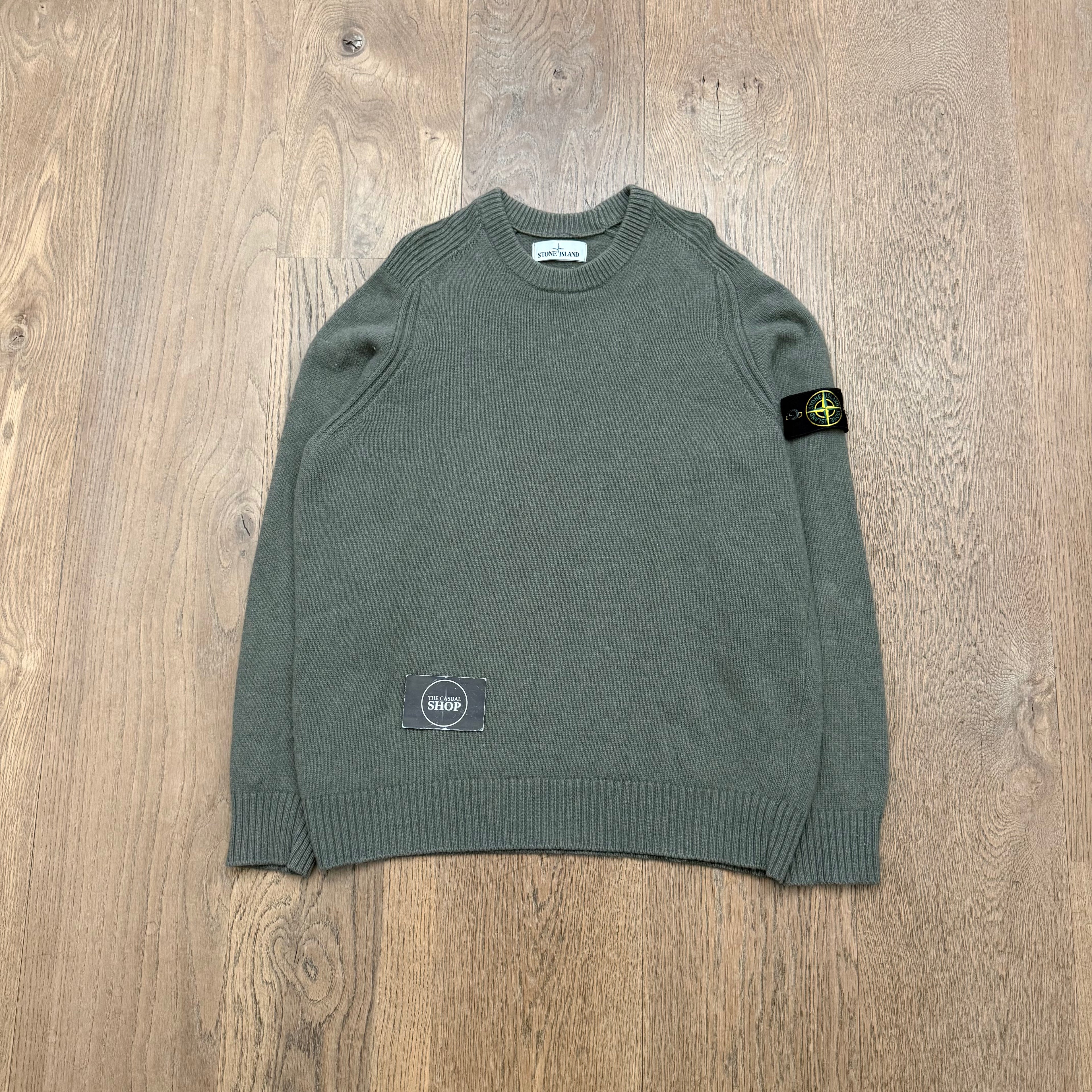 Stone Island wool crewneck sweat - XL