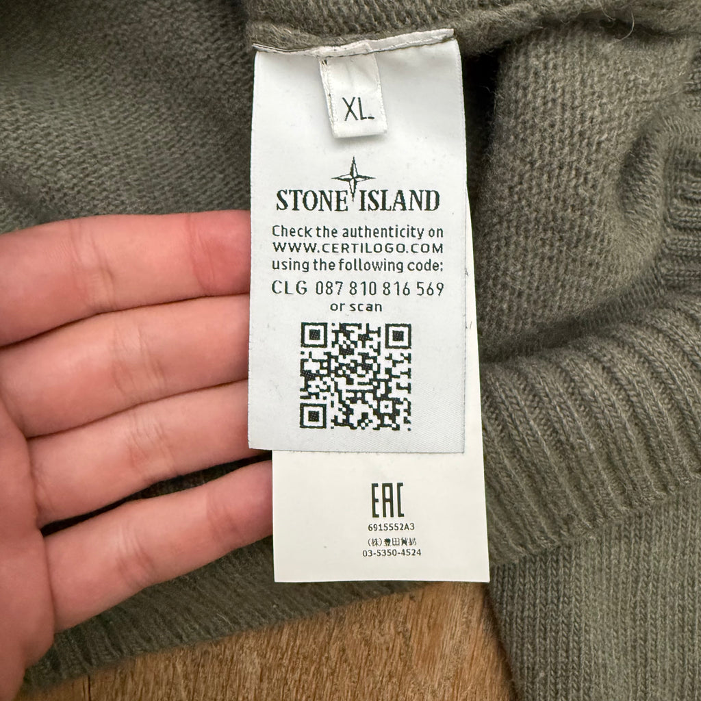 Stone Island wool crewneck sweat - XL