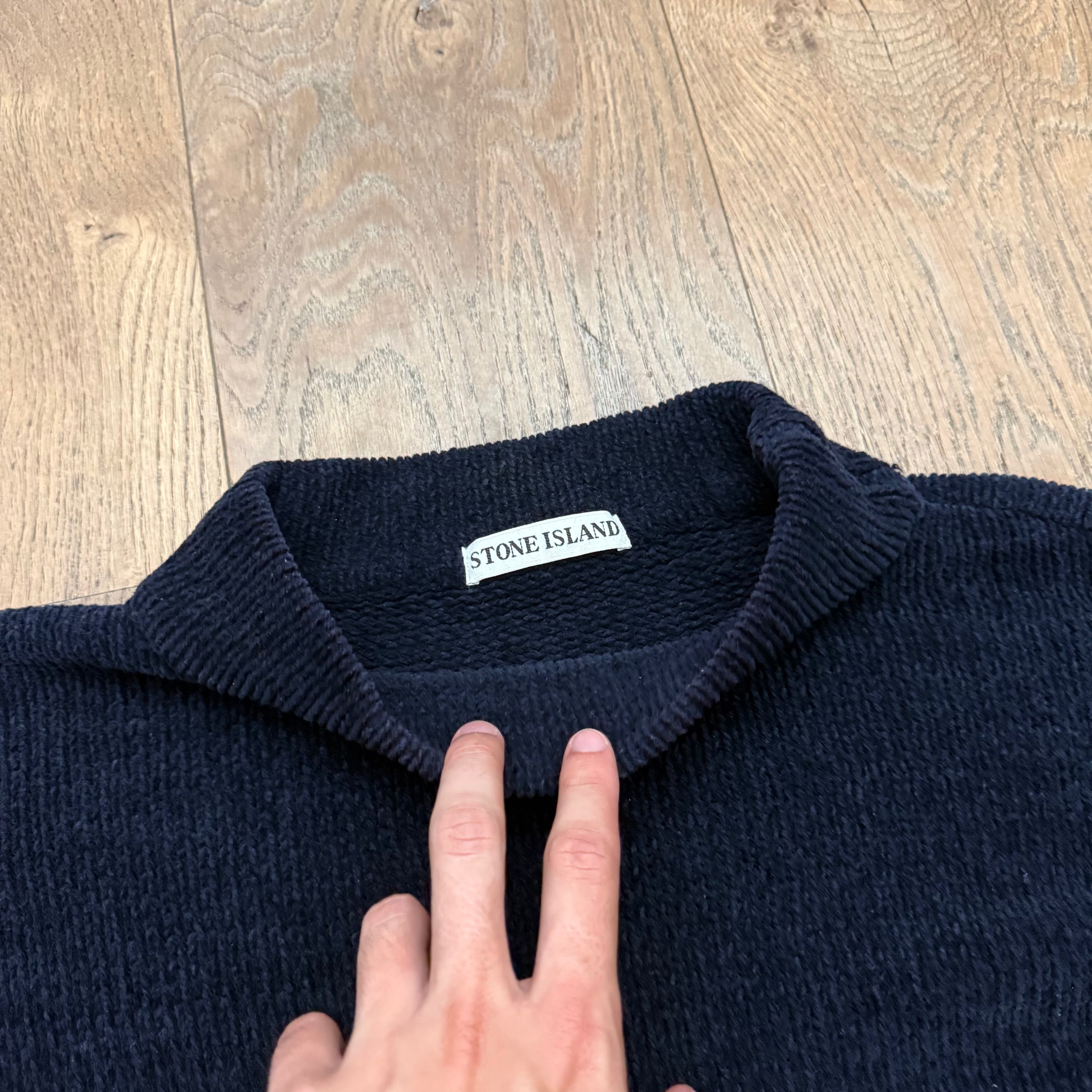 Stone Island chenille vintage sweat - XL