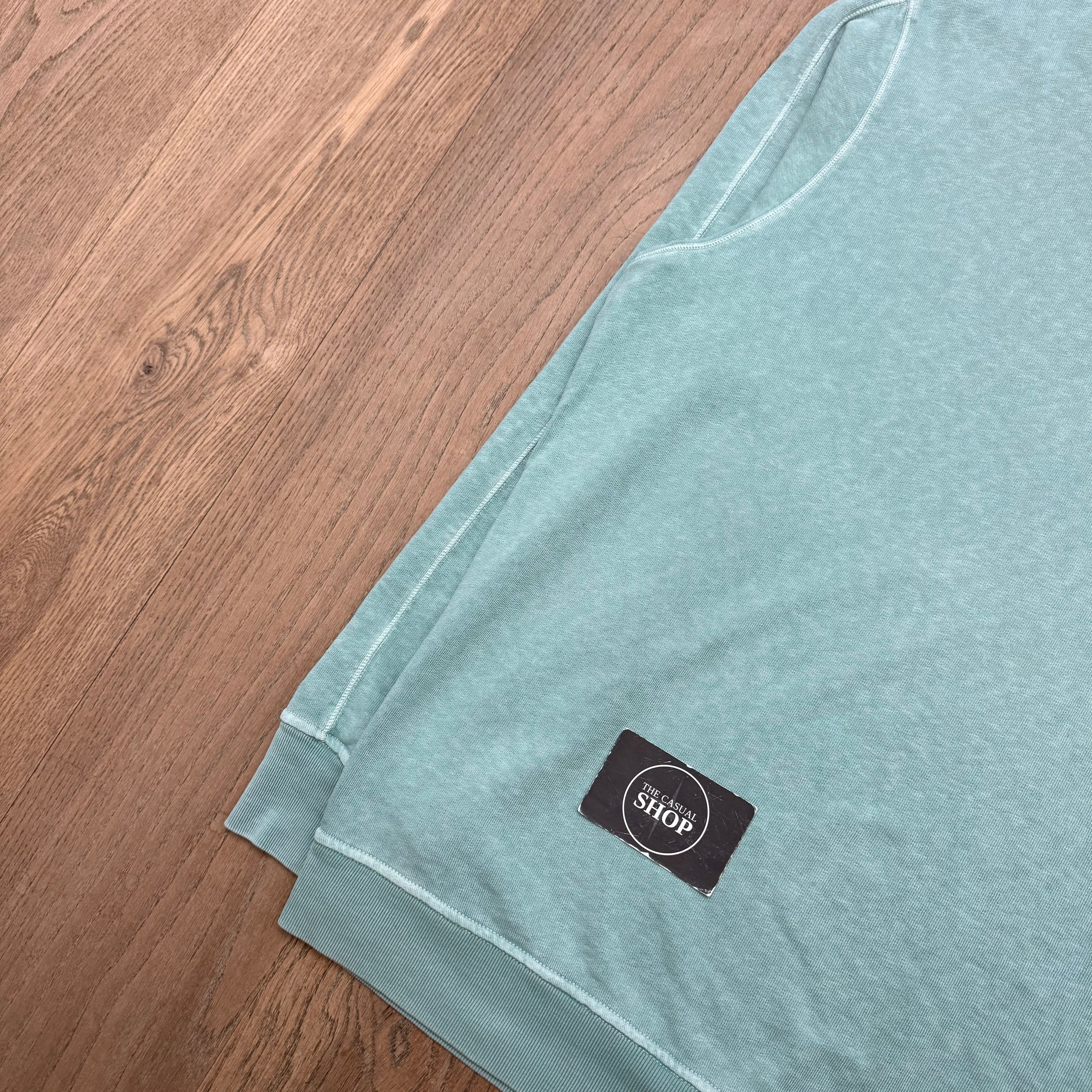 Stone Island garment dyed crewneck sweat - XXL