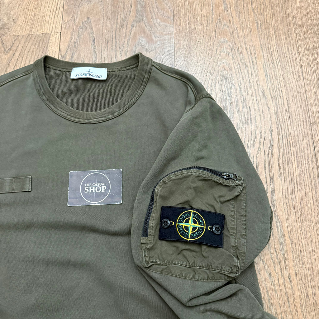Stone Island pocket crewneck - L