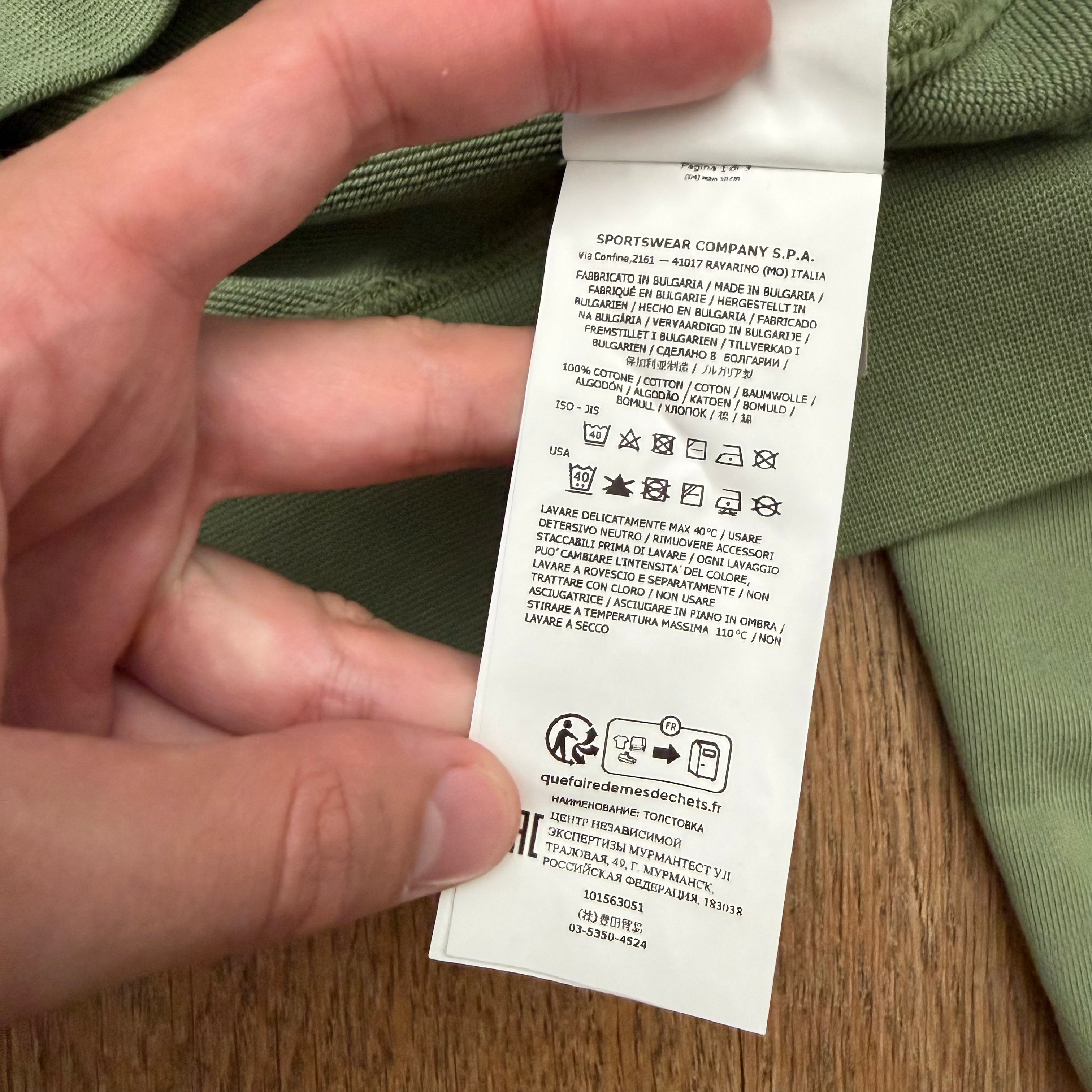 Stone Island crewneck sweat - L