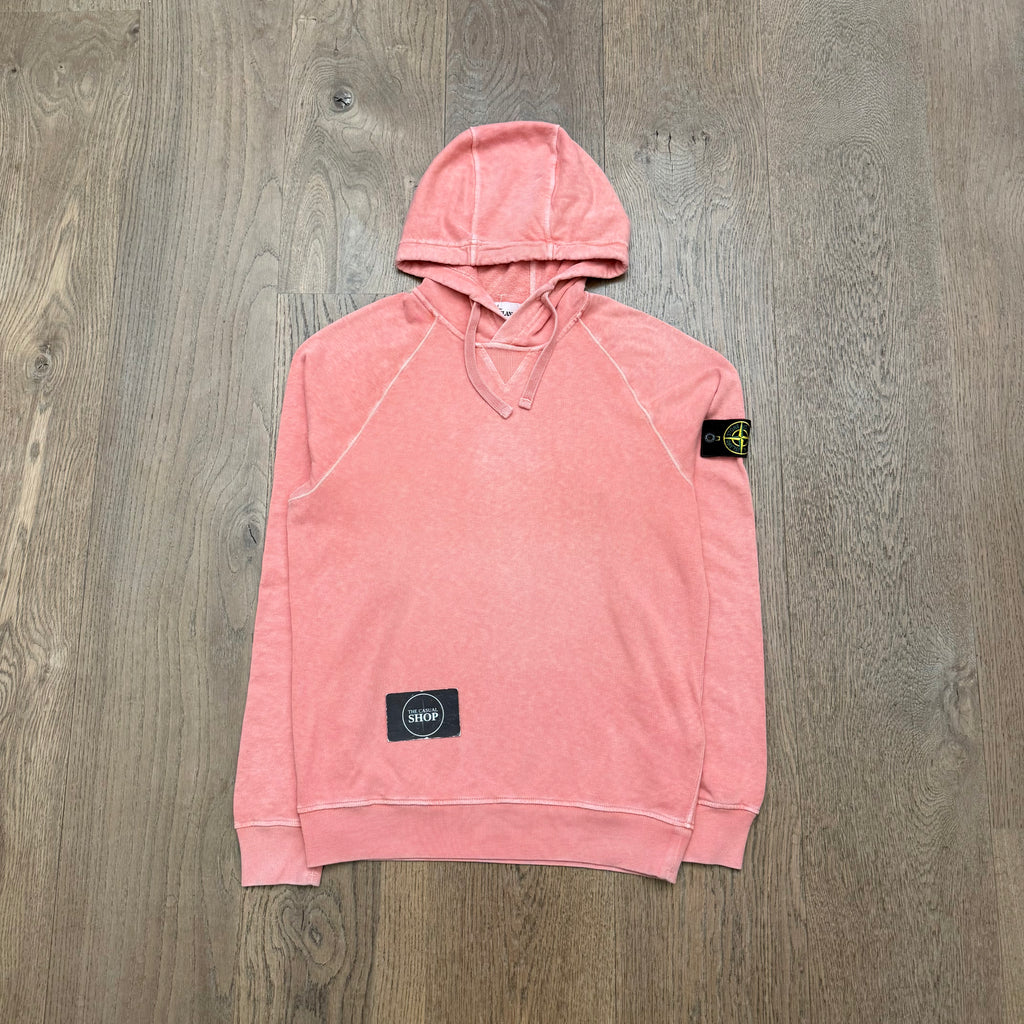 Stone Island garment dyed hoodie - S
