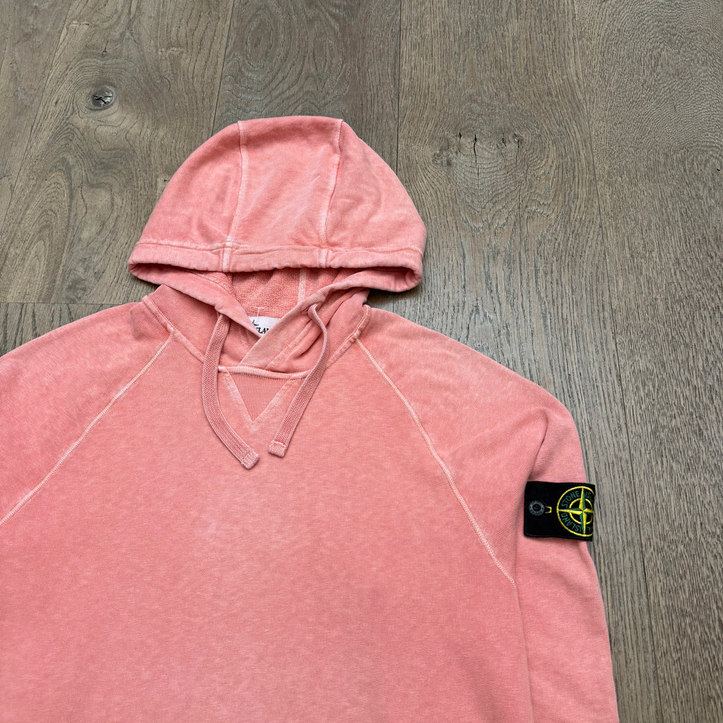 Stone Island garment dyed hoodie - S