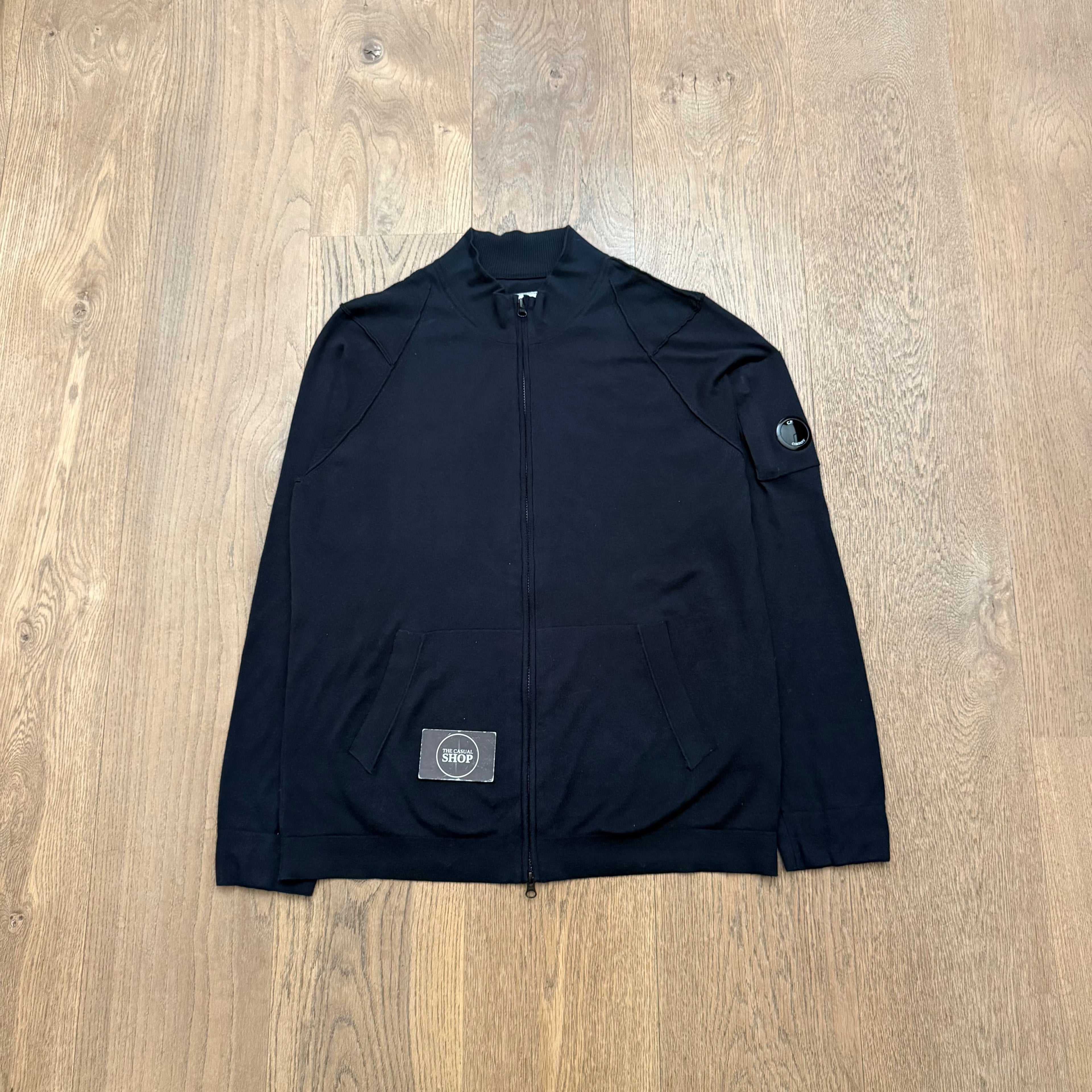 CP Company zipped lens knitwear - XXL
