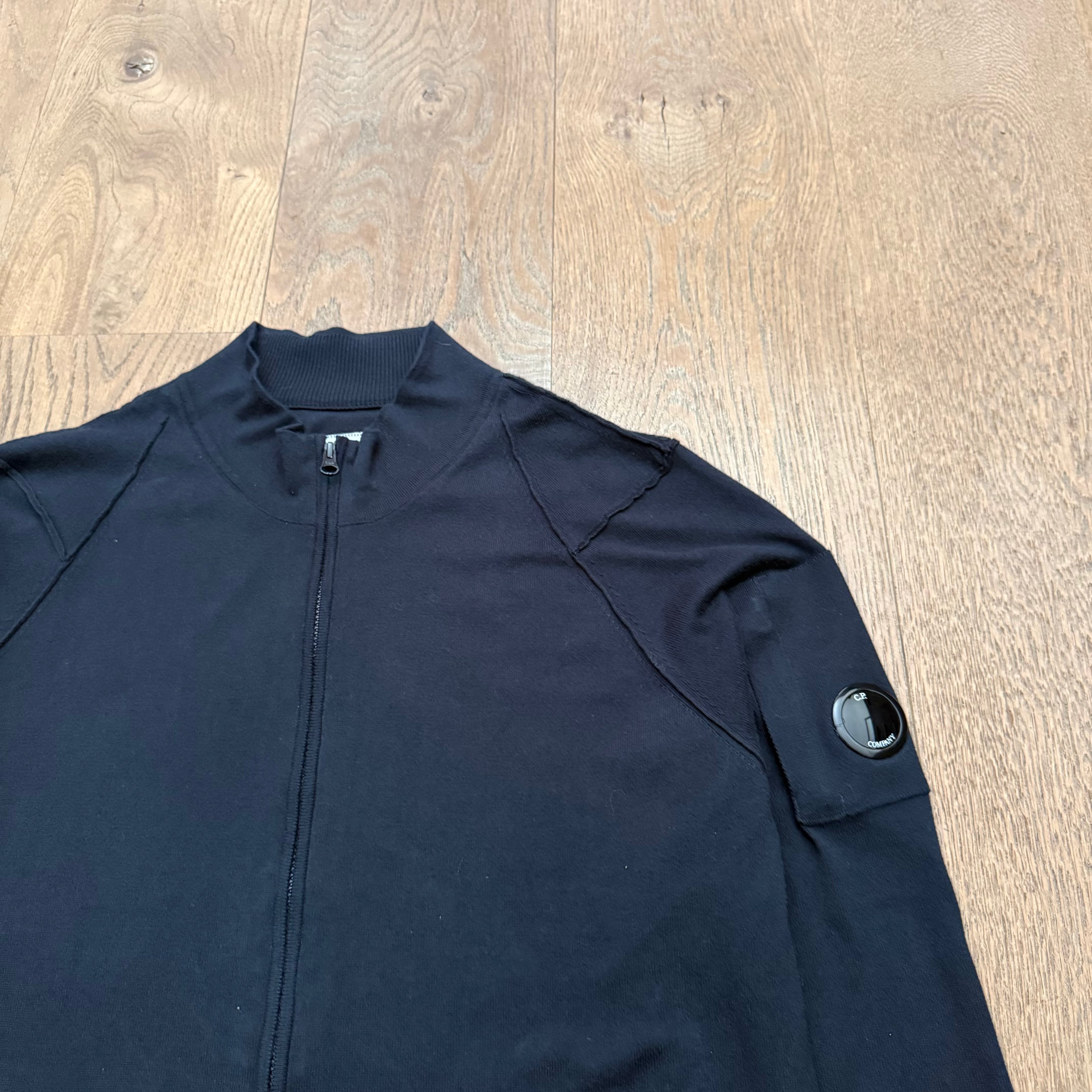 CP Company zipped lens knitwear - XXL