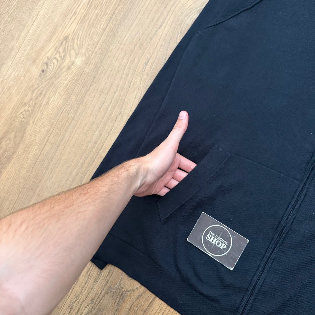 CP Company zipped lens knitwear - XXL