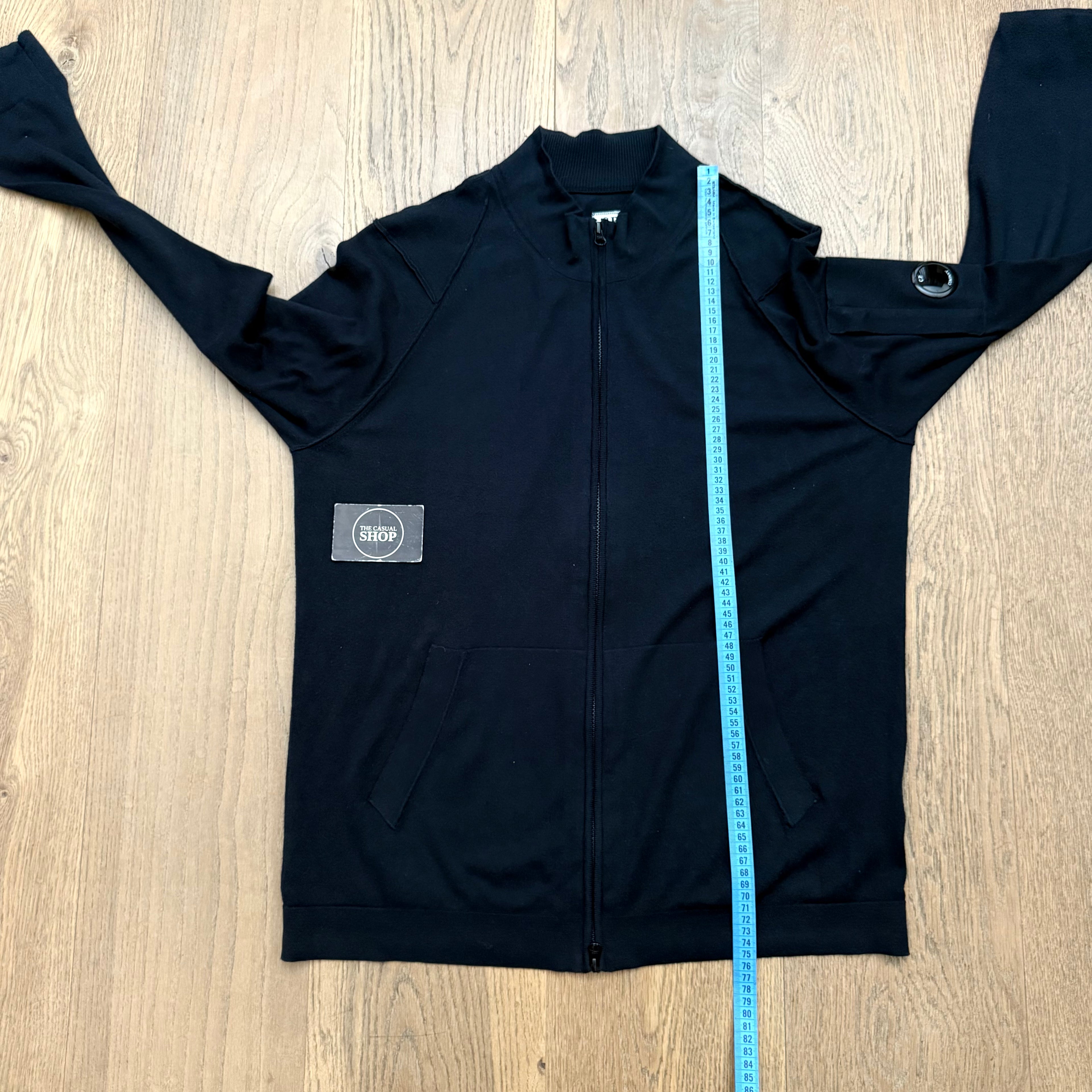 CP Company zipped lens knitwear - XXL