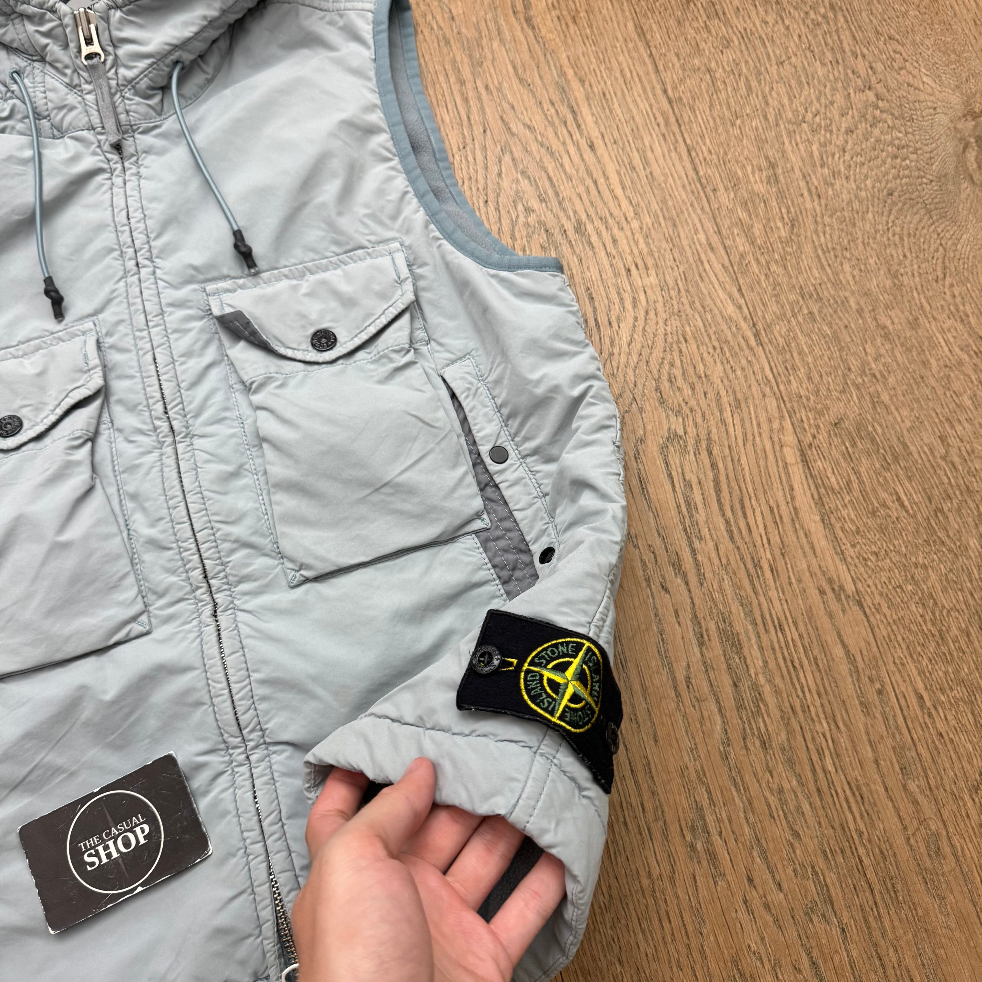 Stone Island David light-tc with micropile gilet - S