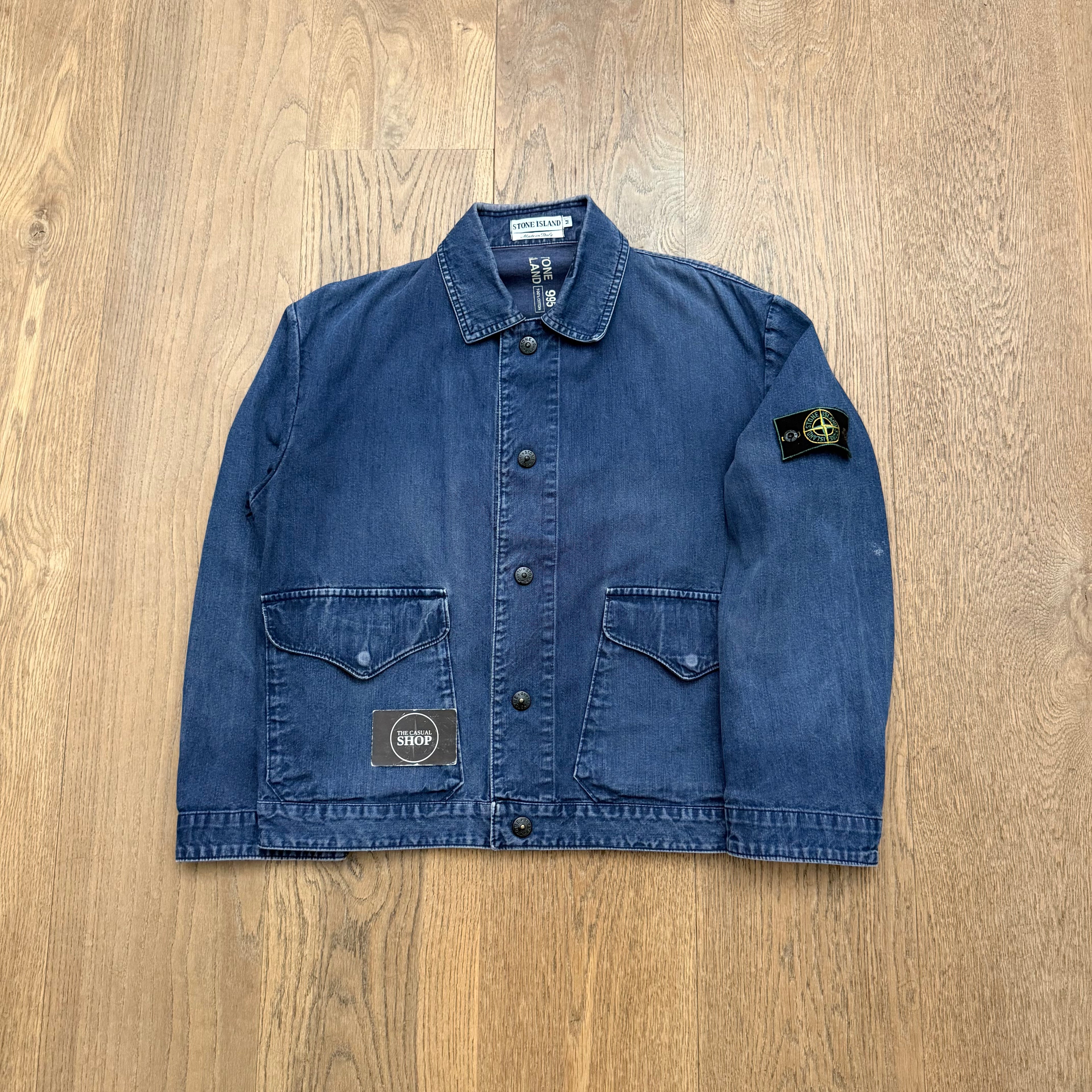 Stone Island vintage denim jacket - M