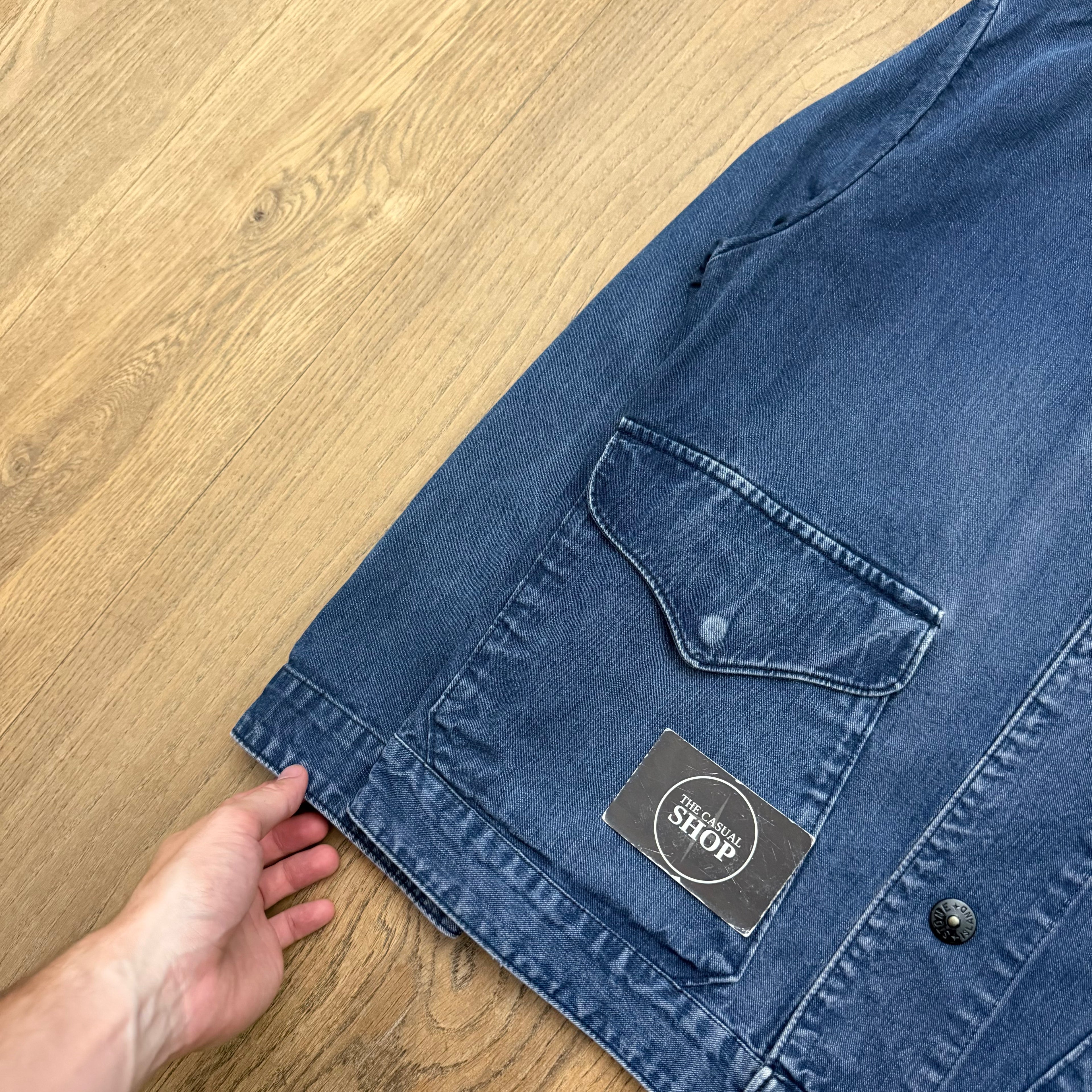 Stone Island vintage denim jacket - M