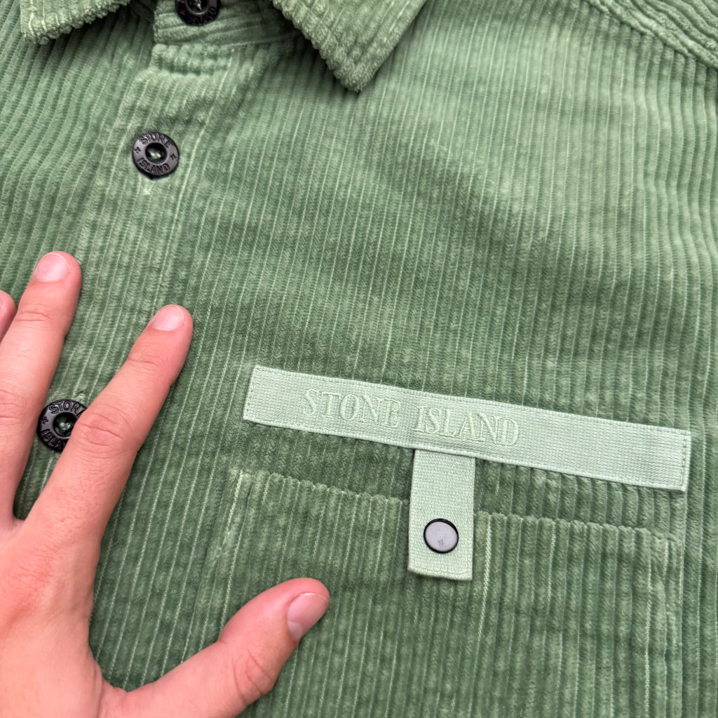 Stone Island corduroy overshirt - XXL