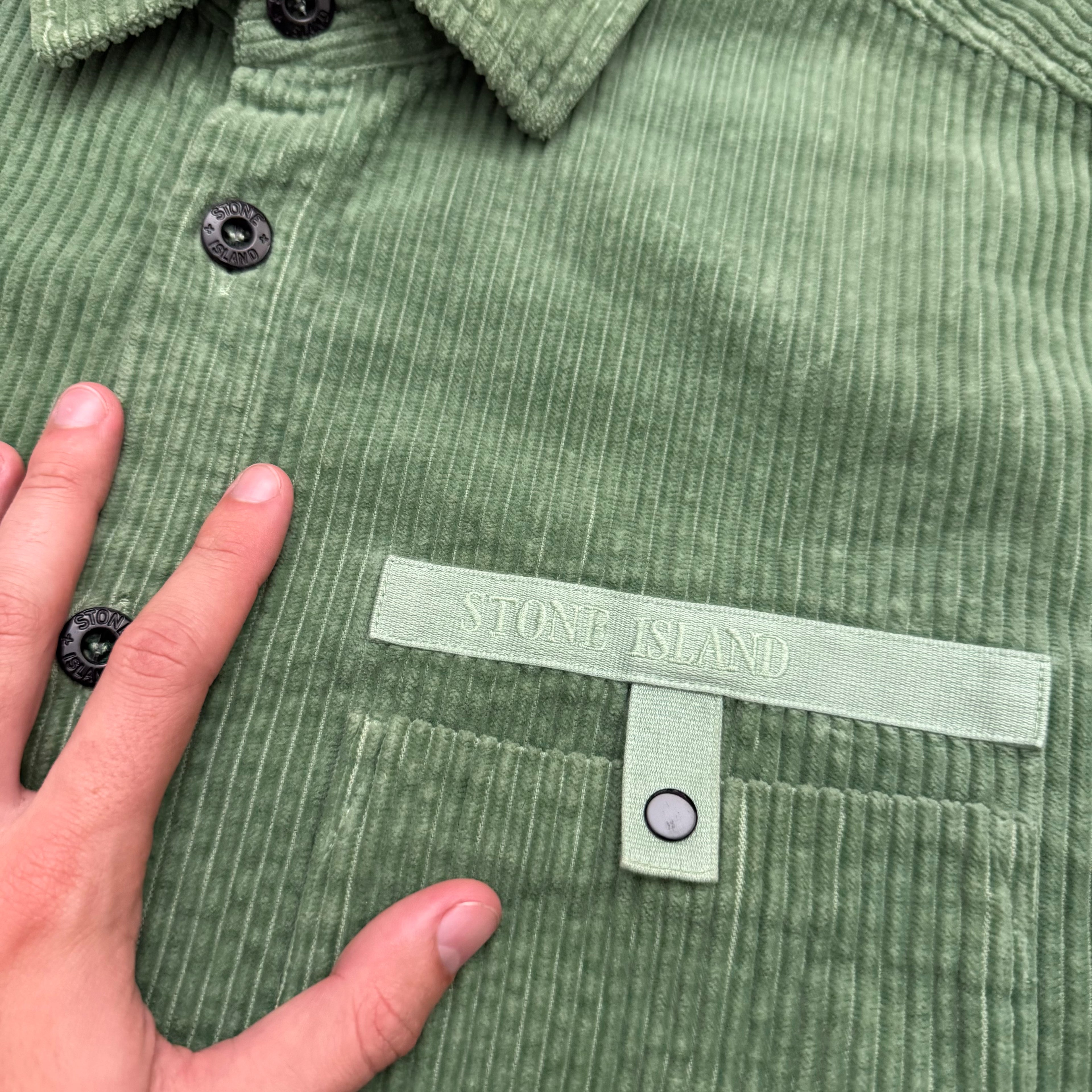 Stone Island corduroy overshirt - XXL