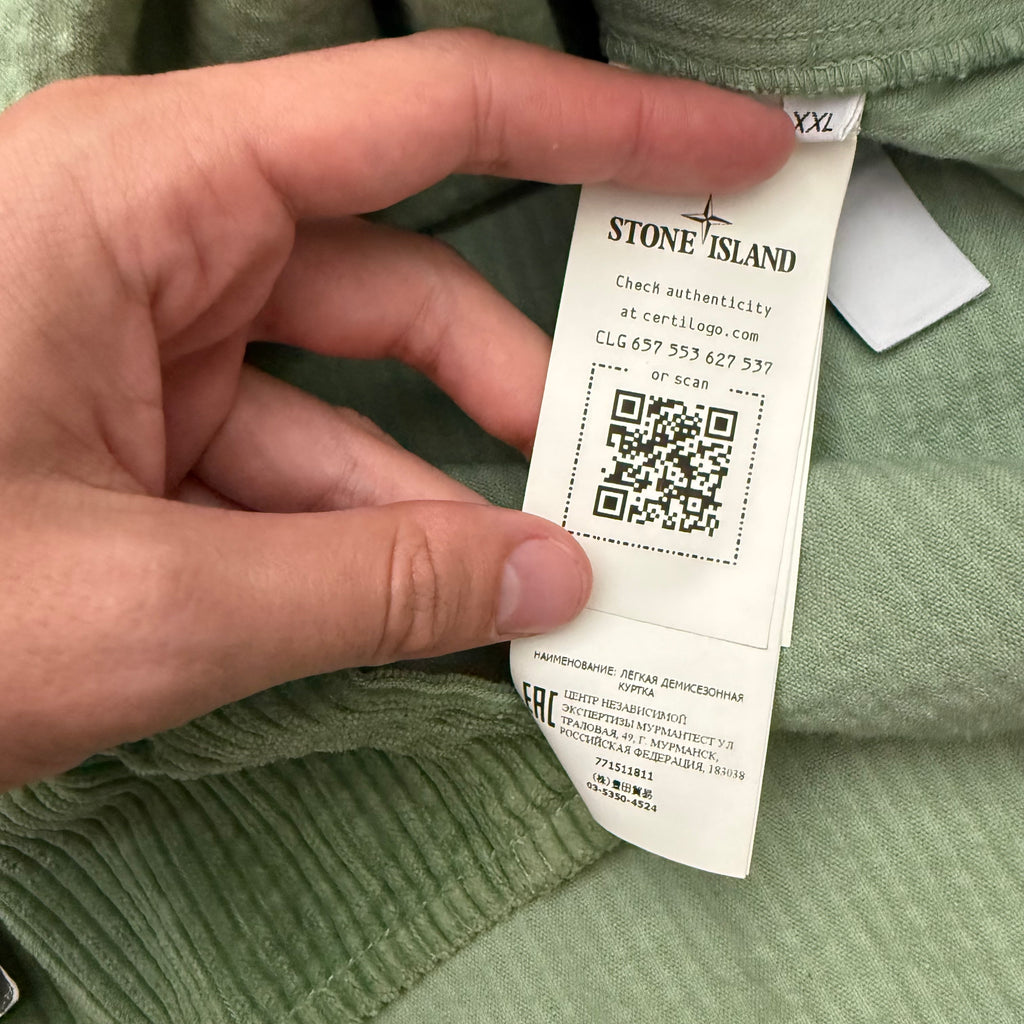 Stone Island corduroy overshirt - XXL